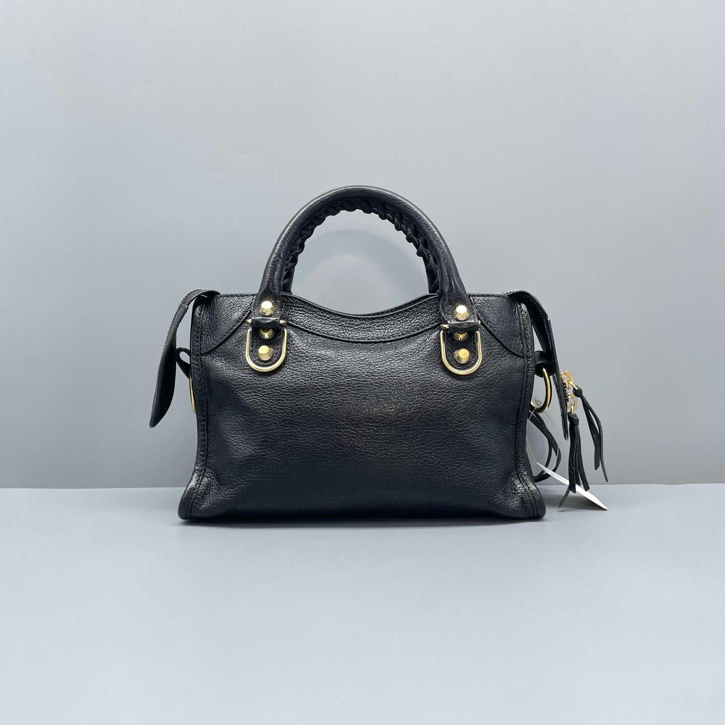 Balenciaga - Classic City Mini - Grained lambskin leather - Black - (mini)