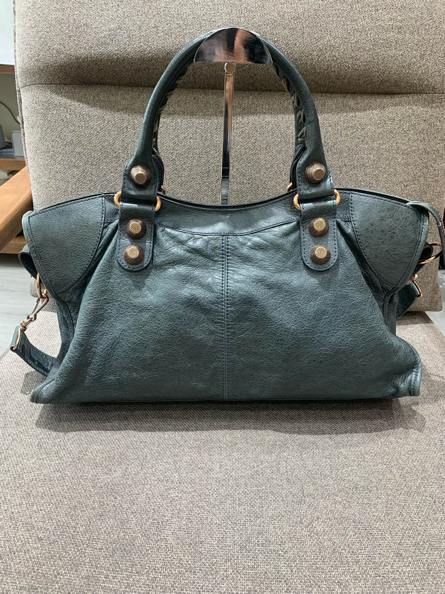 Balenciaga - City Bag - Leather - Green - (large)