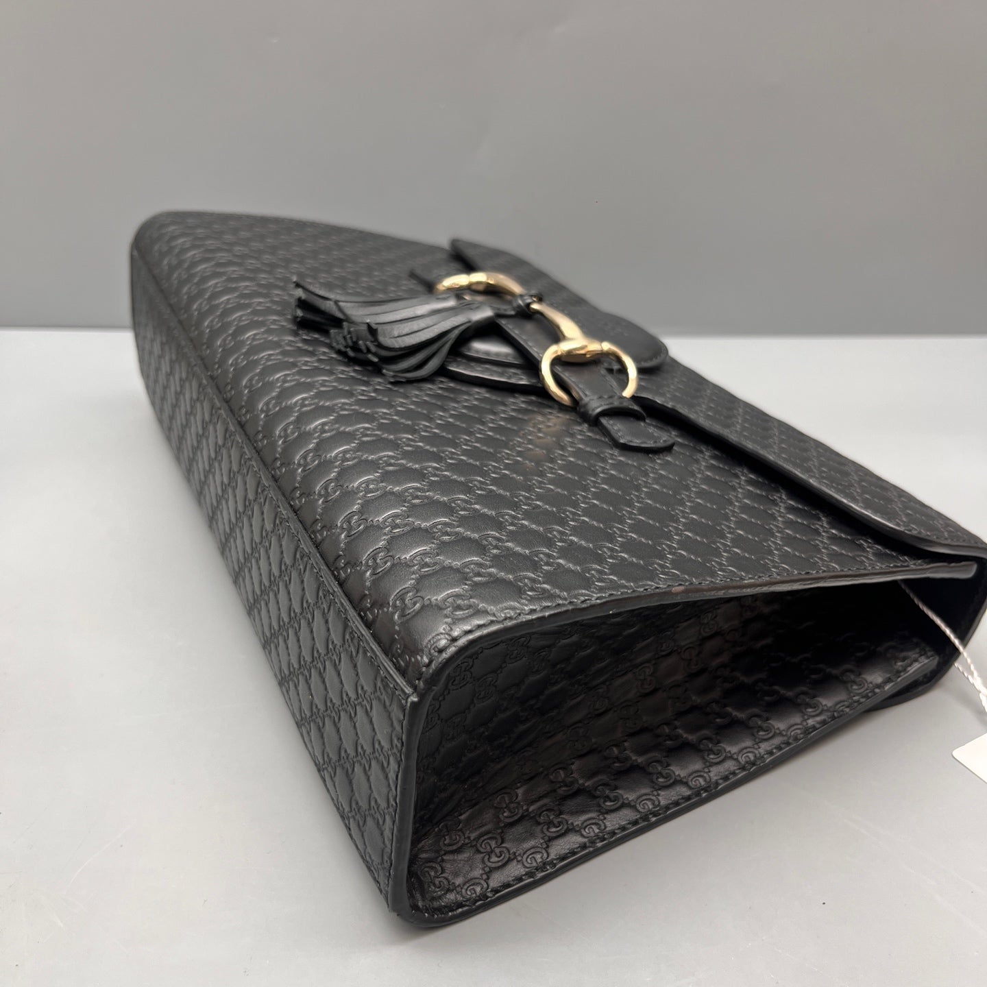 Gucci - Emily Microguccissima Chain Bag - Leather - Black - (Medium)