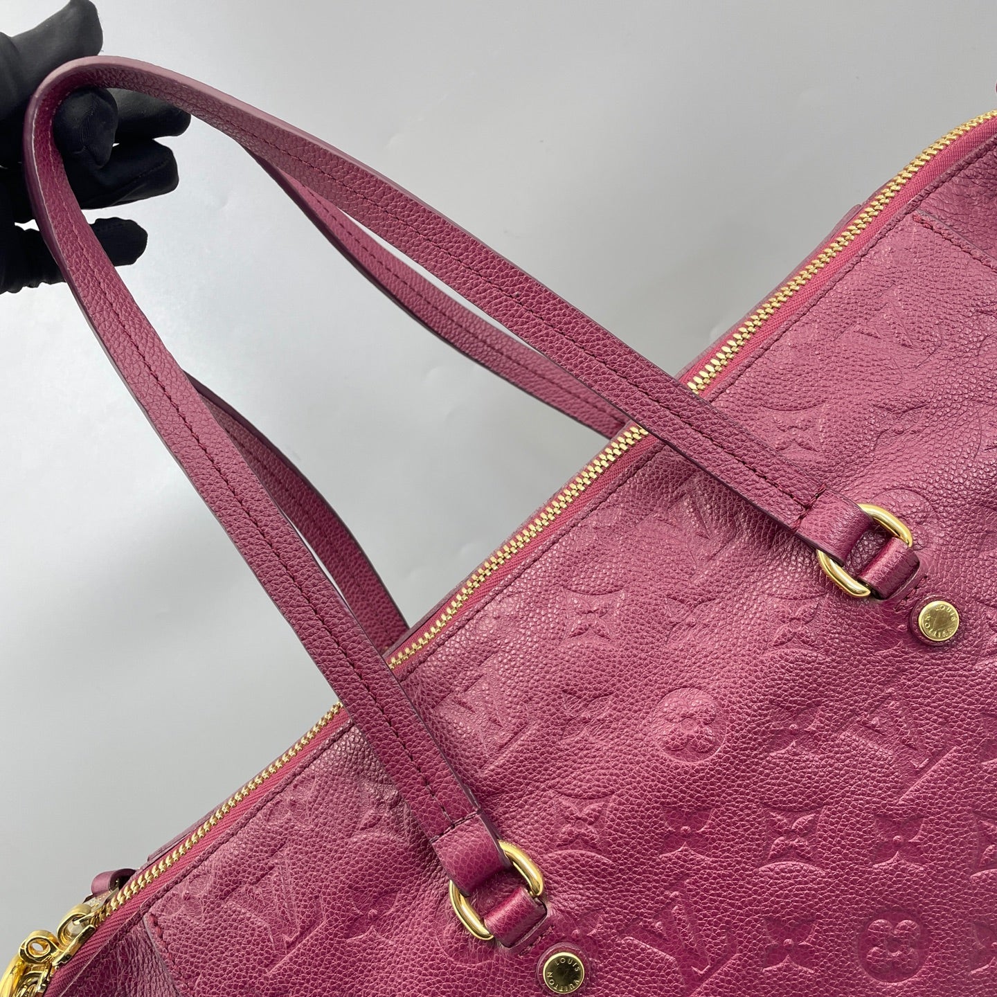 Louis Vuitton - Lumineuse - Leather - Burgundy - (Medium)