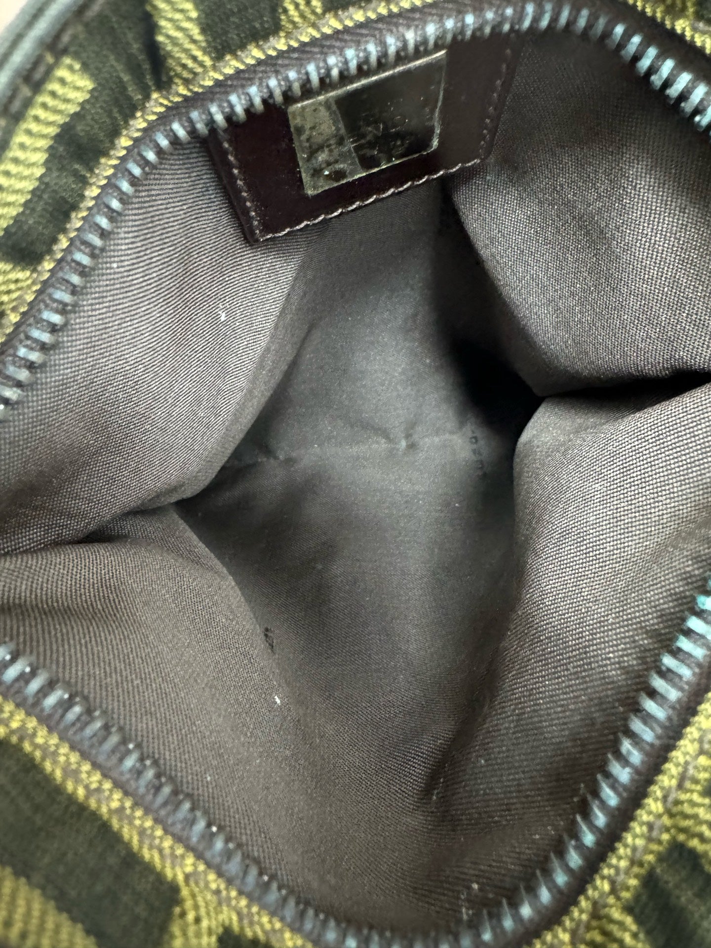 Fendi - Zucca Monogram Shoulder Bag - Canvas - Brown - (mini)