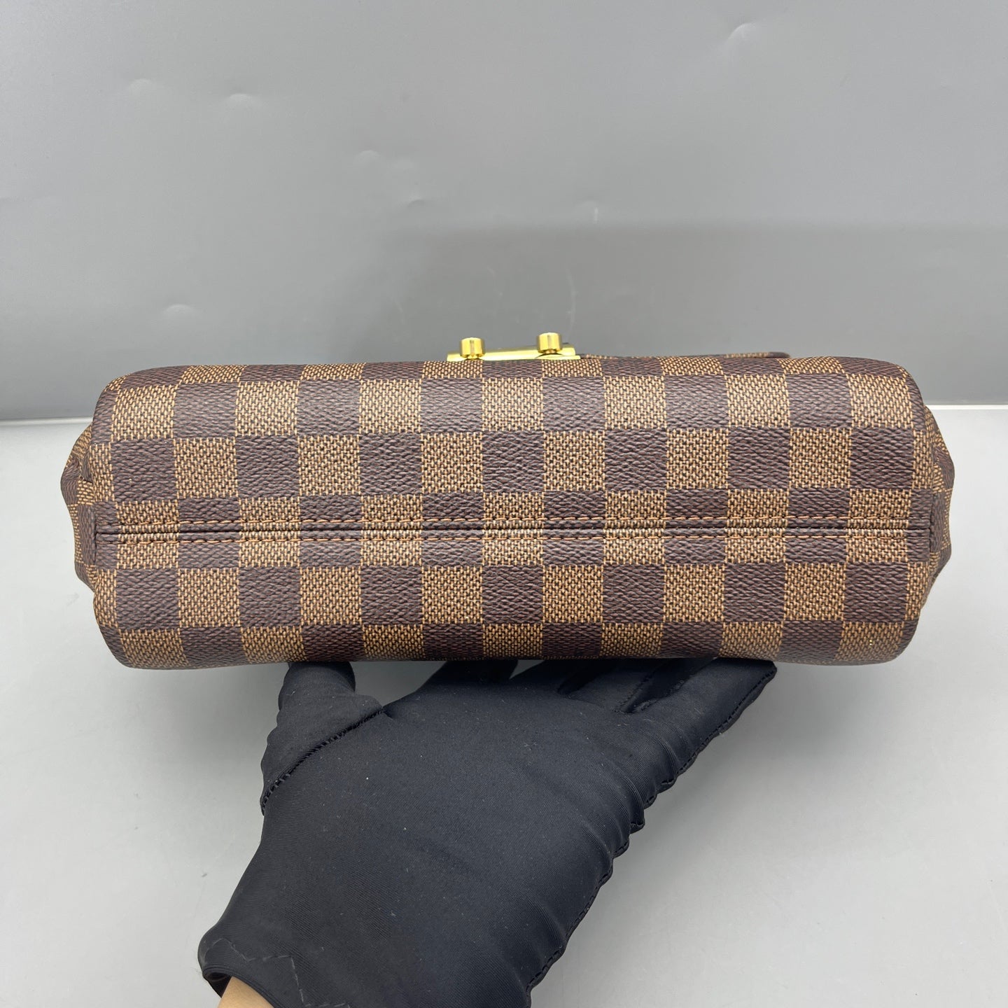 Louis Vuitton - Pochette Metis - Damier Ebene coated canvas with leather trim - Brown - (Small)