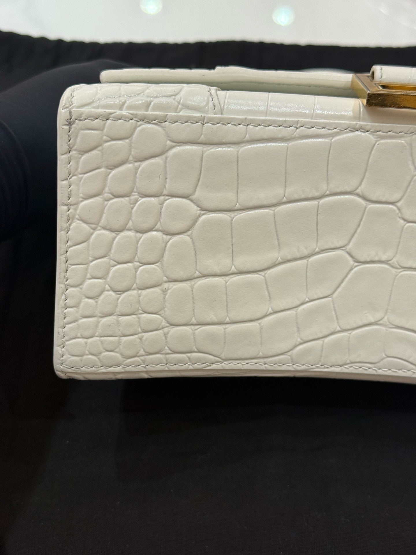 Balenciaga - Hourglass - Leather - White - (small)
