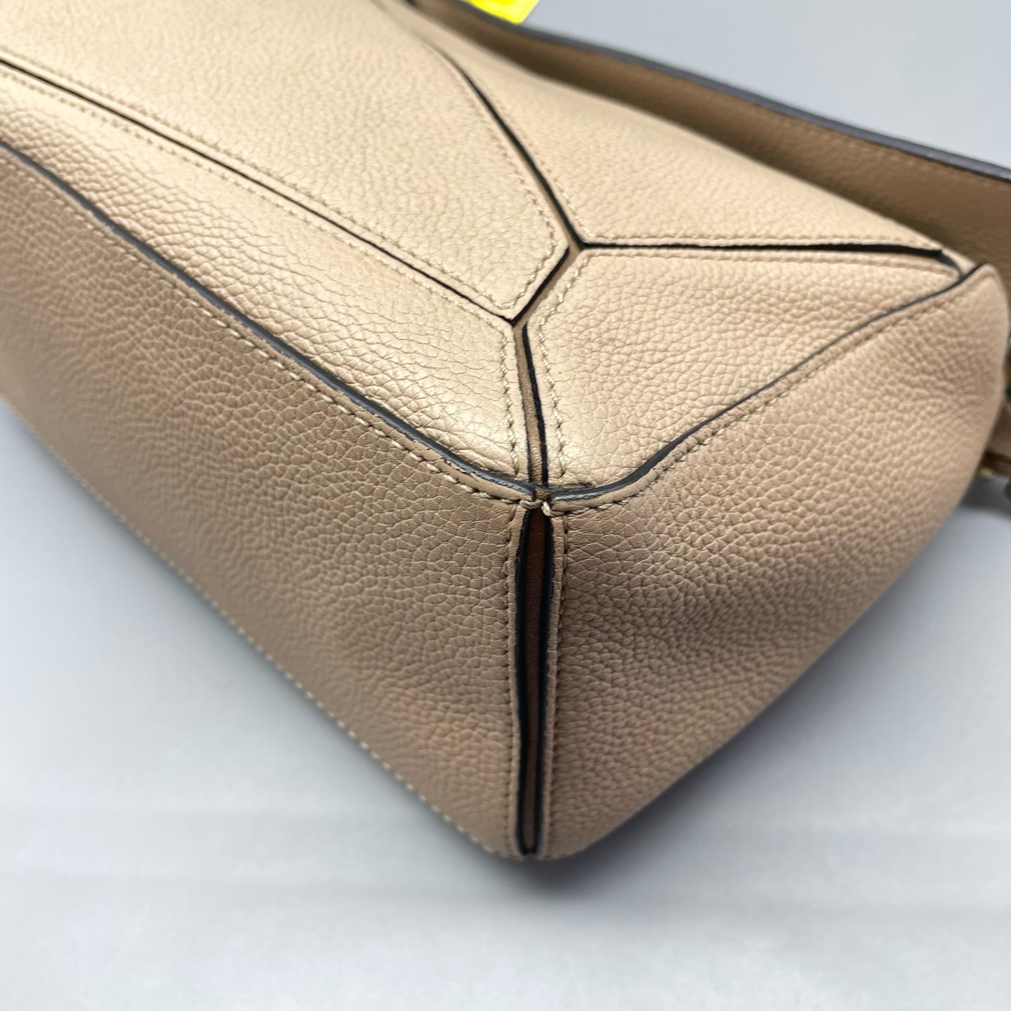 Loewe - Puzzle Bag Small - Grained calfskin leather - Beige - (Small)