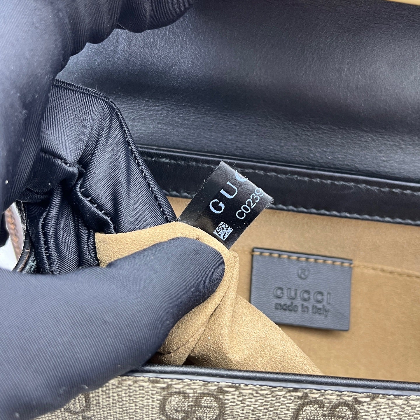 Gucci - Padlock Small Shoulder Bag - GG Supreme canvas and Leather - Multicolour - (small)
