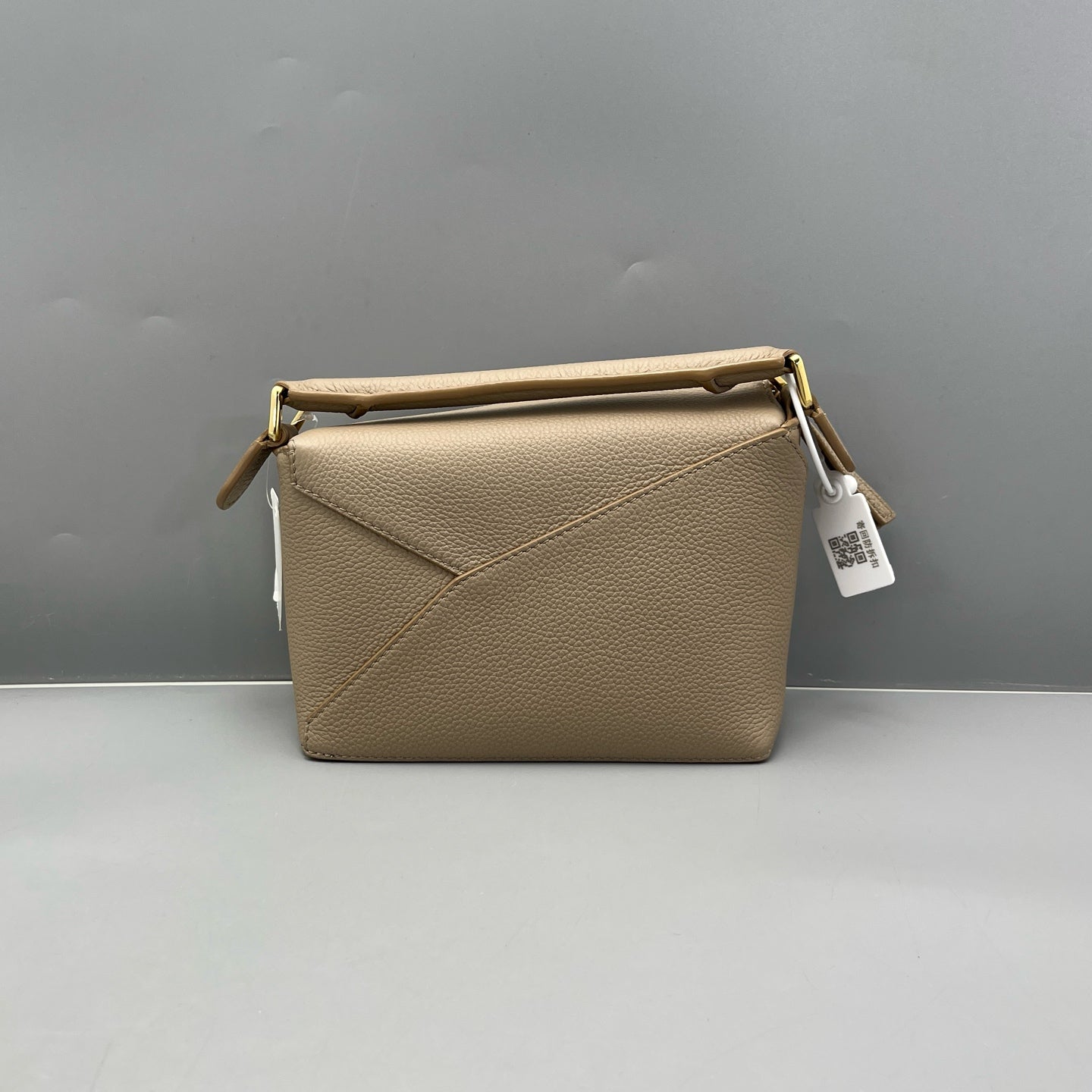 Loewe - Puzzle Bag - Grained calfskin leather - Beige - (Mini)