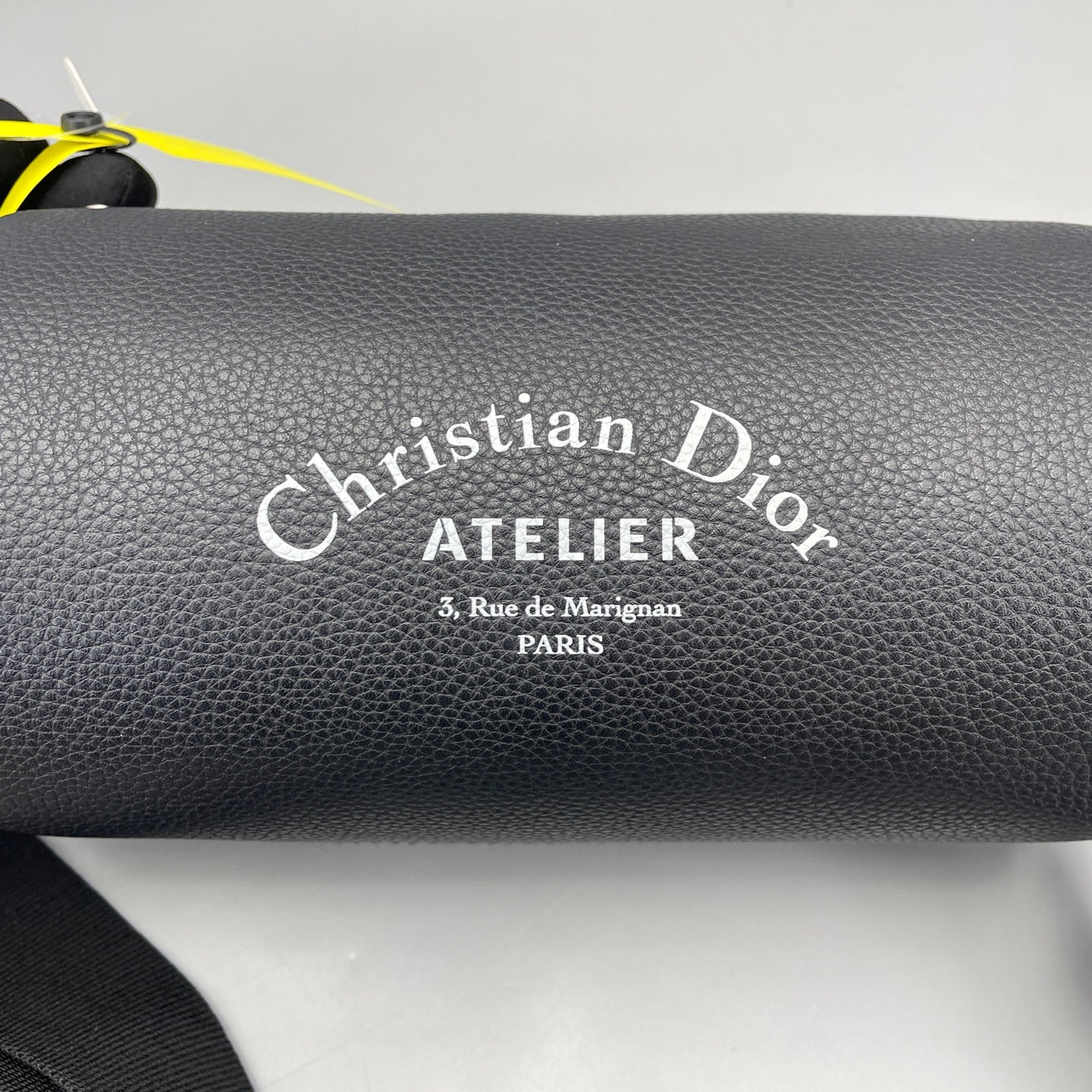 Dior - Roller Messenger Bag - Grained leather - Black - (small)