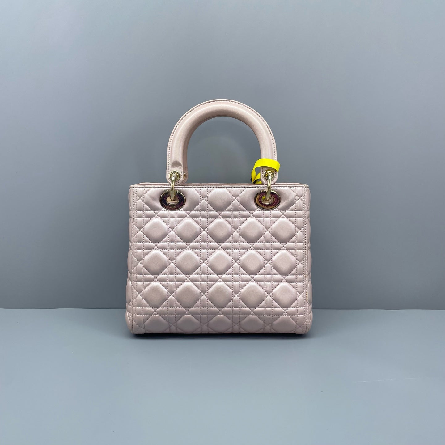 Dior - Lady Dior - Pearlescent lambskin leather - Pink - (medium)