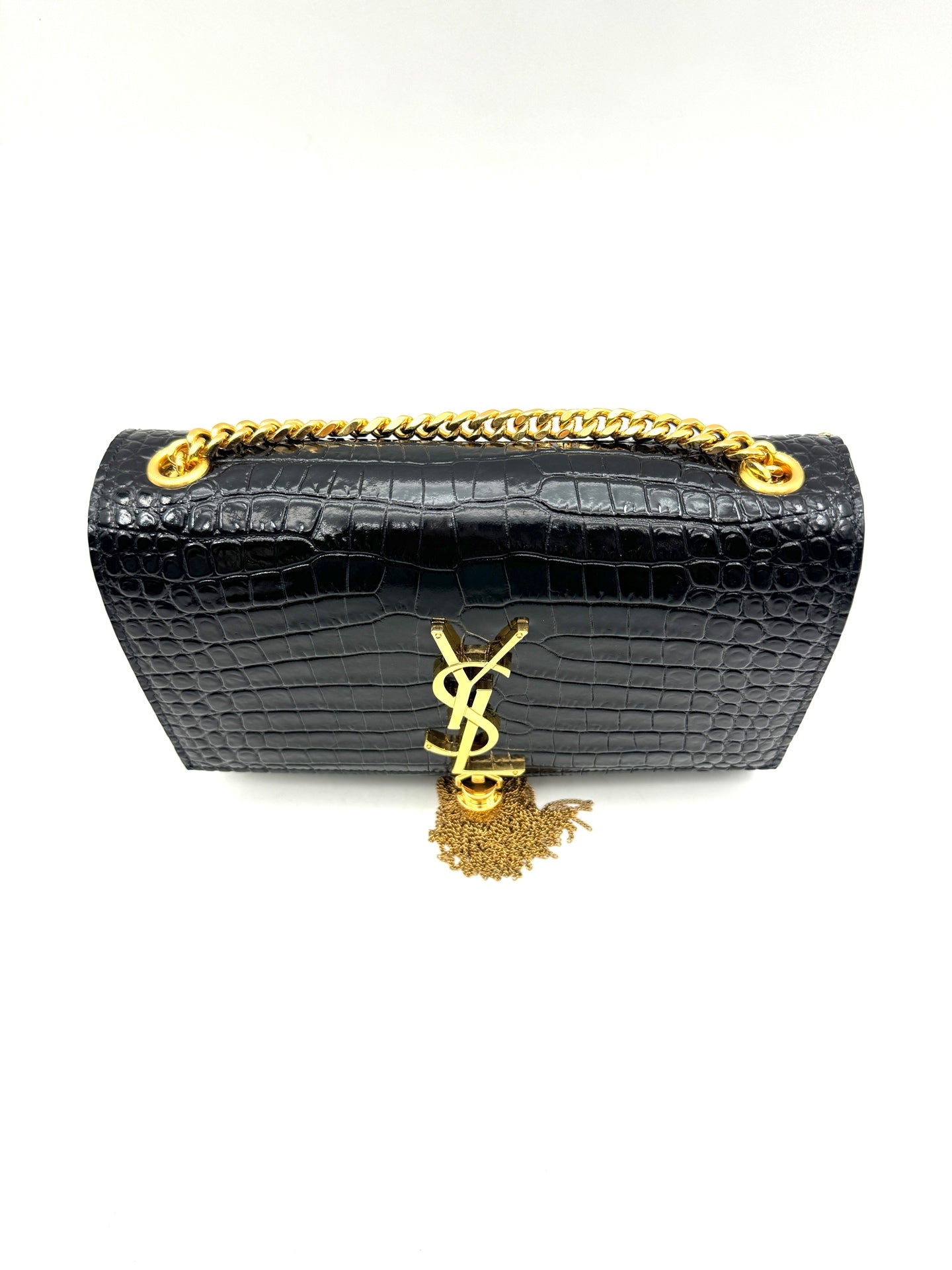 Saint Laurent - Kate Bag with Tassel - Leather - Black - (mini)