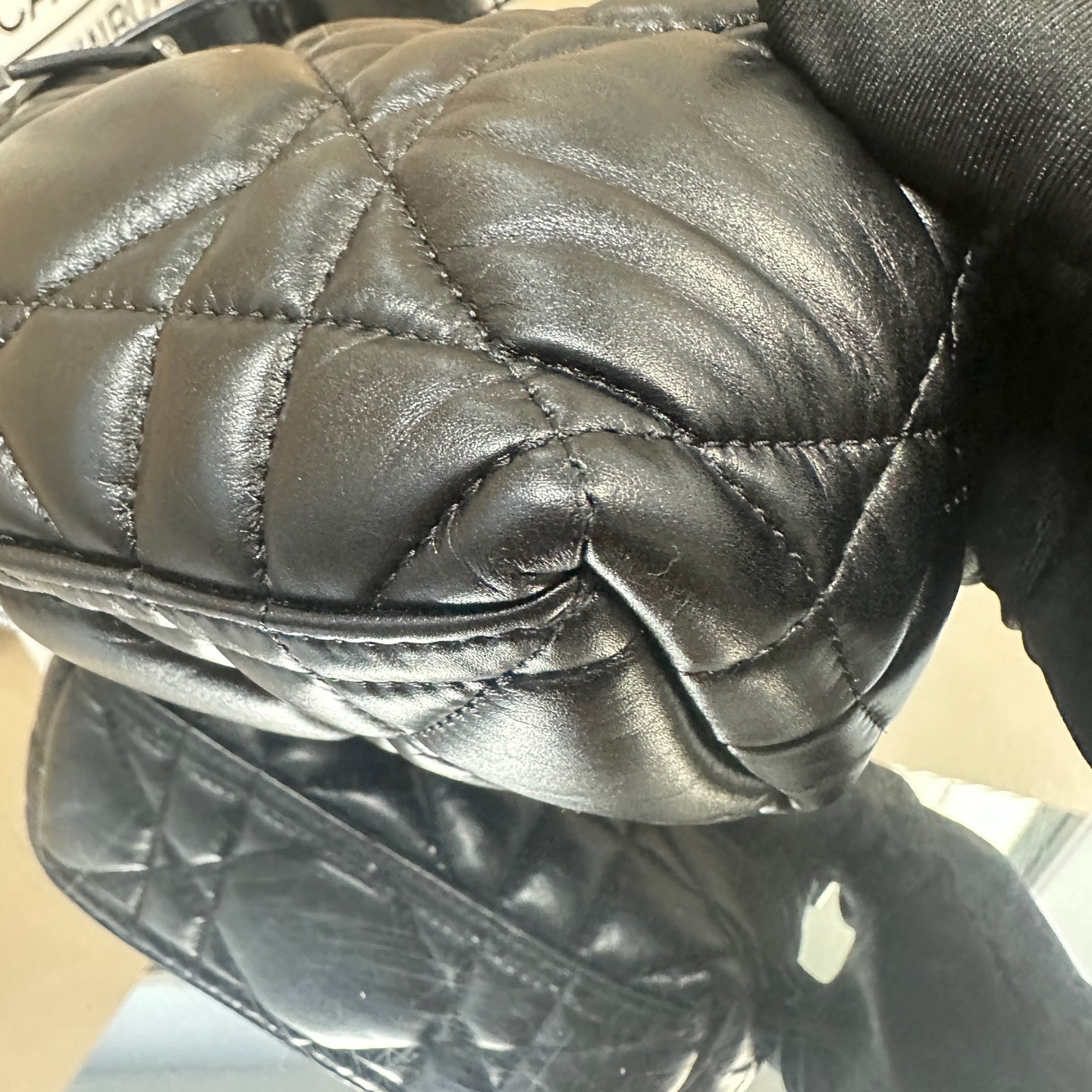 Dior - Travel Nomad Small Lunchbox Bag - Lambskin leather - Black - (mini)