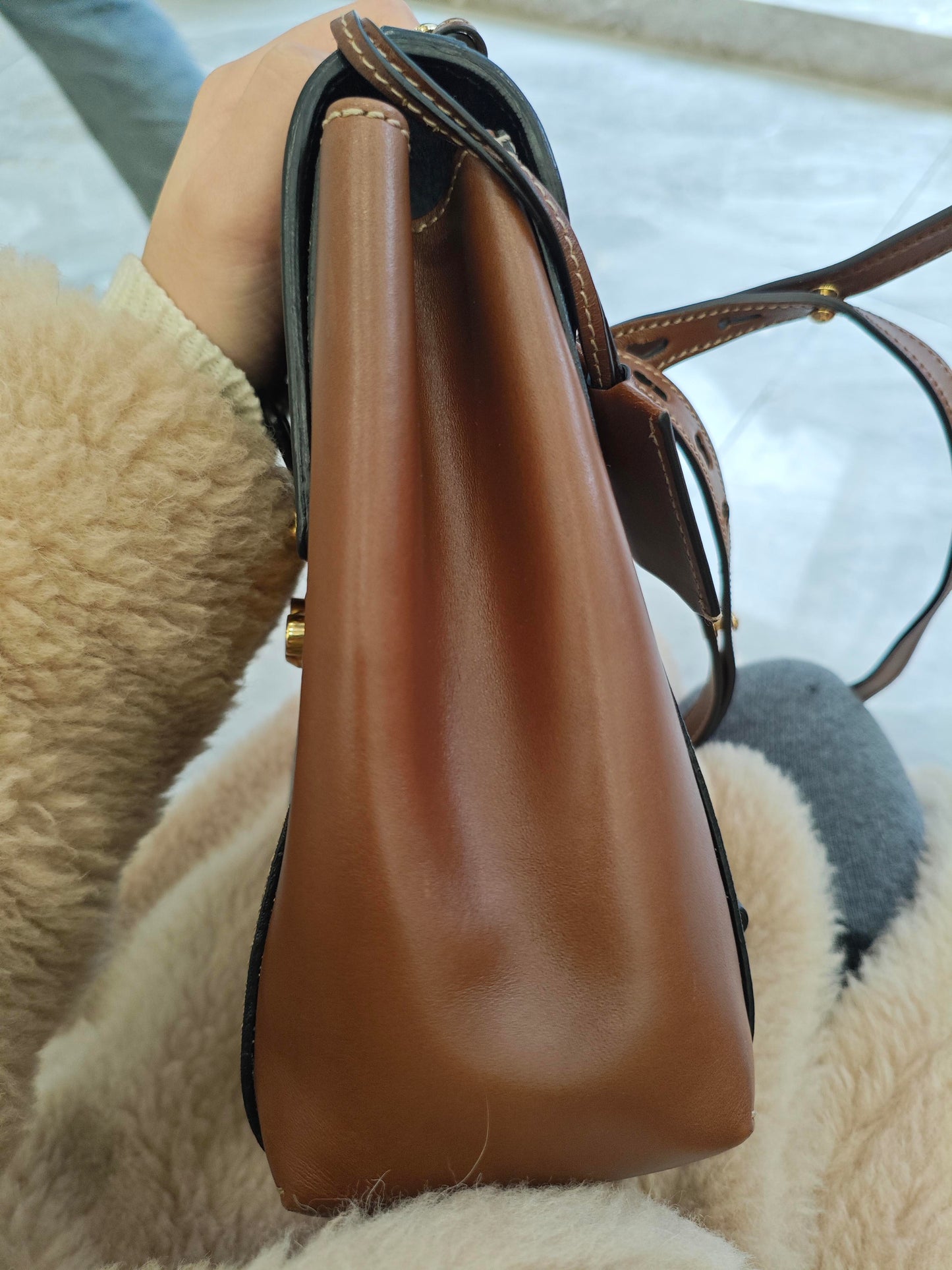 Gucci - Padlock Backpack - GG Supreme canvas with leather trim - Black and Brown - (small)