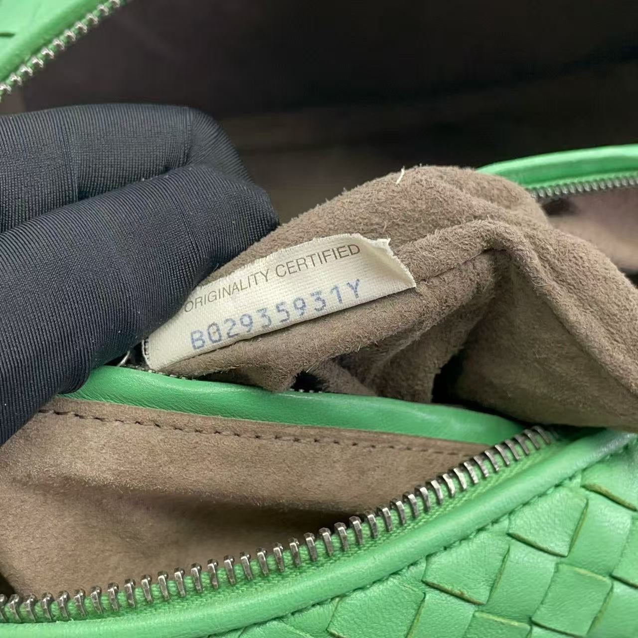 Bottega Veneta - Intrecciato Lunchbox Bag - Lambskin leather - Green - (medium)