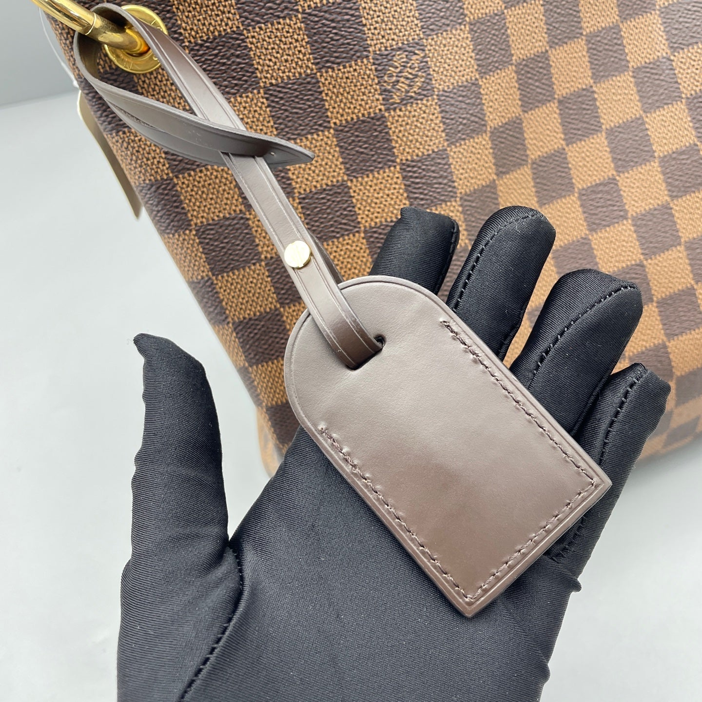 Louis Vuitton - Graceful - Damier Ebene coated canvas with leather trim - Brown - (medium)