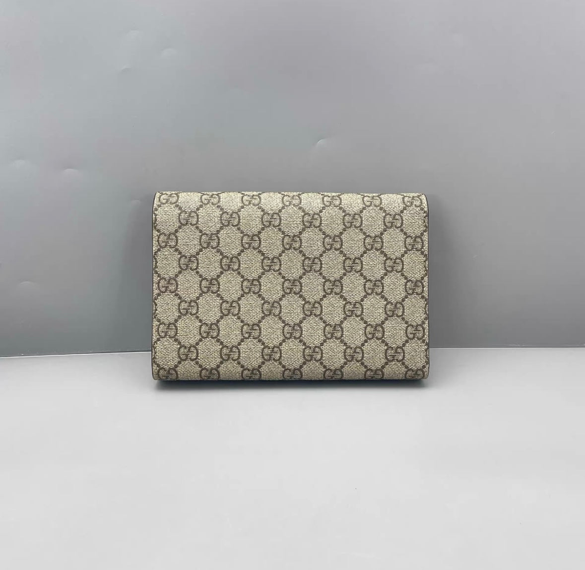 Gucci - Dionysus Wallet on Chain (WOC) - GG Supreme coated canvas with leather trim - Beige - (mini)