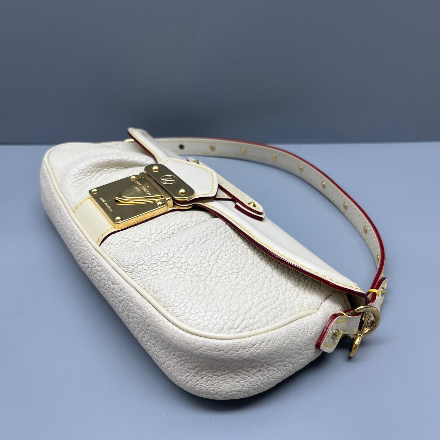 Louis Vuitton - Suhali Shoulder Bag - Goatskin leather - Beige - (small)