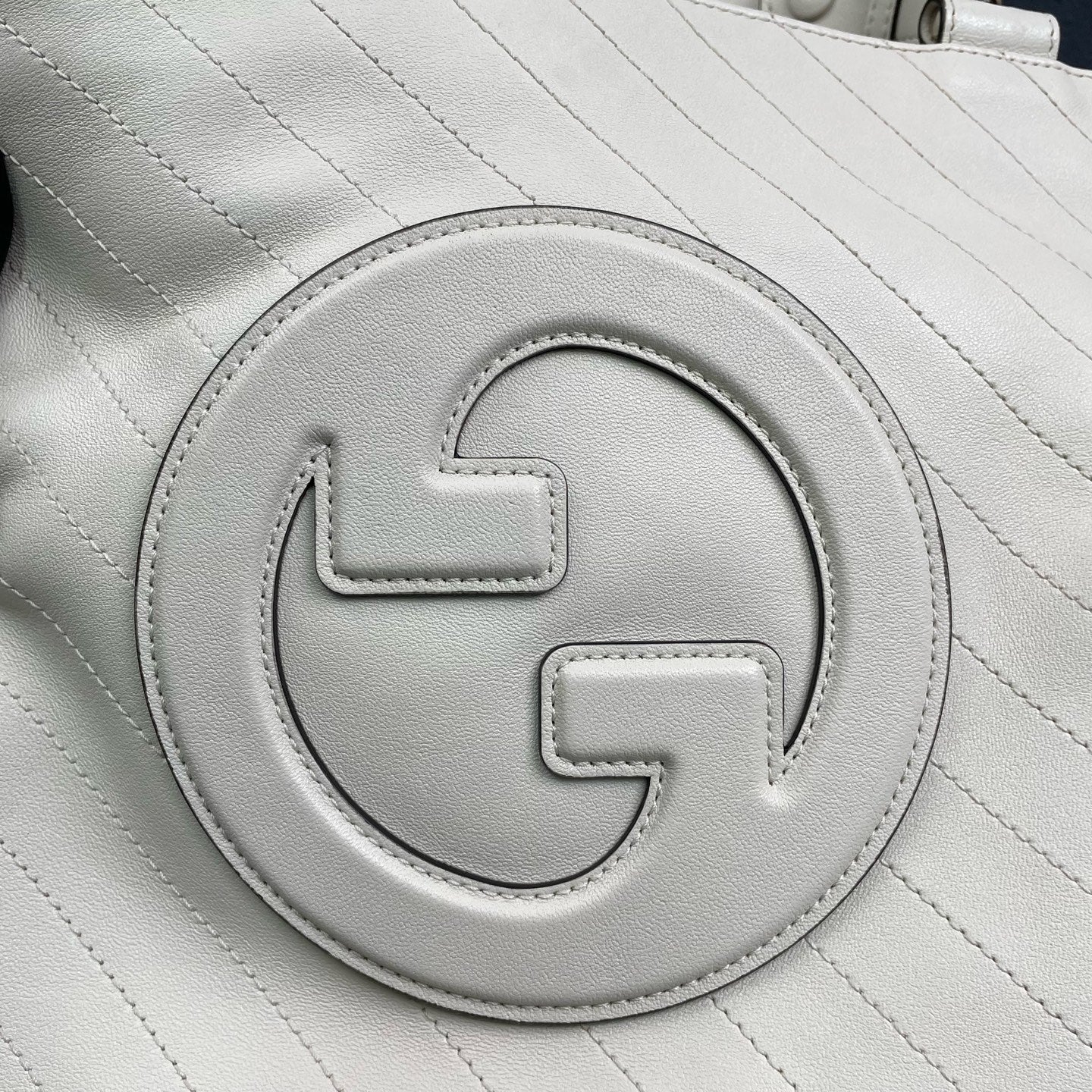 Gucci - Blondie Tote - Leather - Beige - (medium)