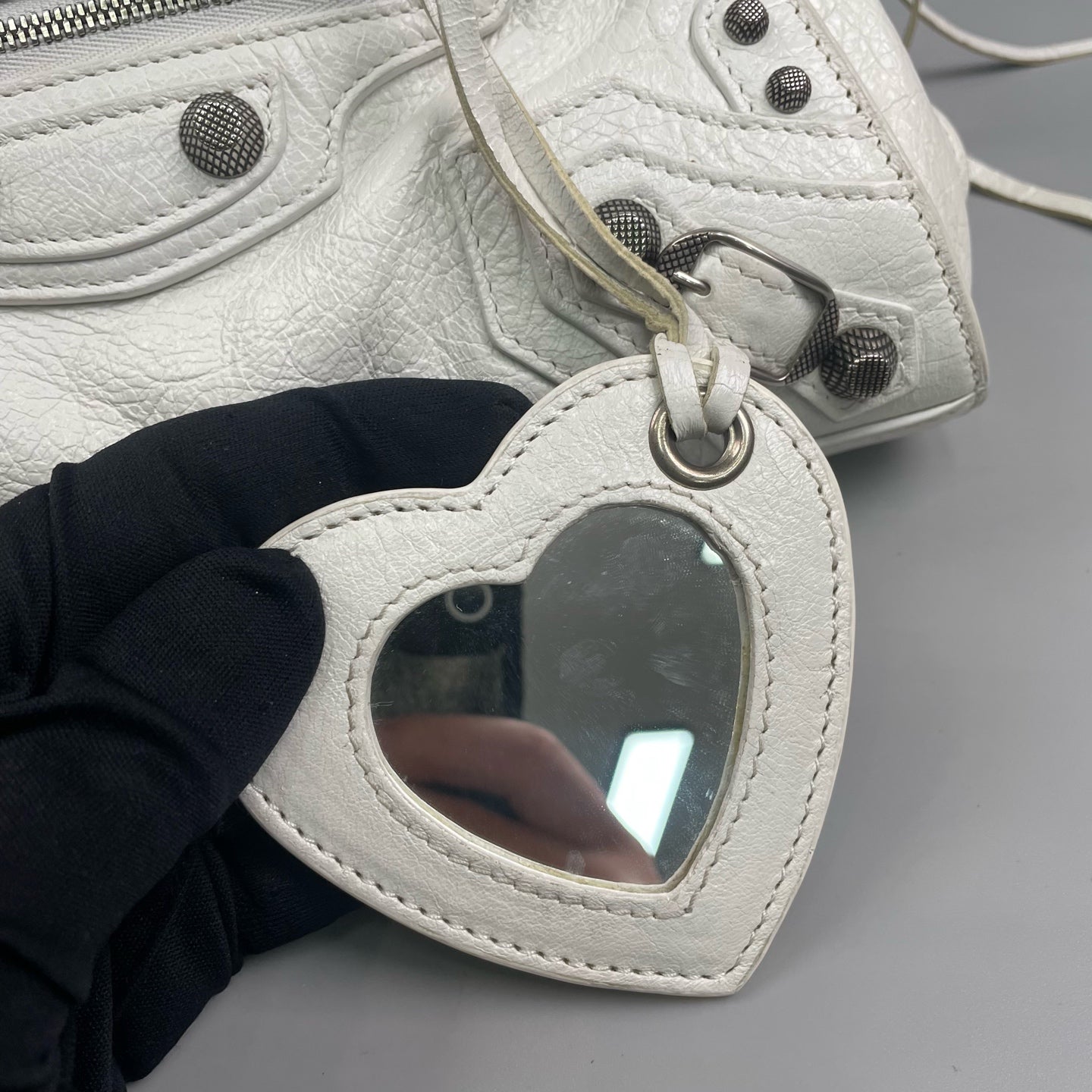 Balenciaga - Neo Cagole City Bag - Leather - White - (Small)
