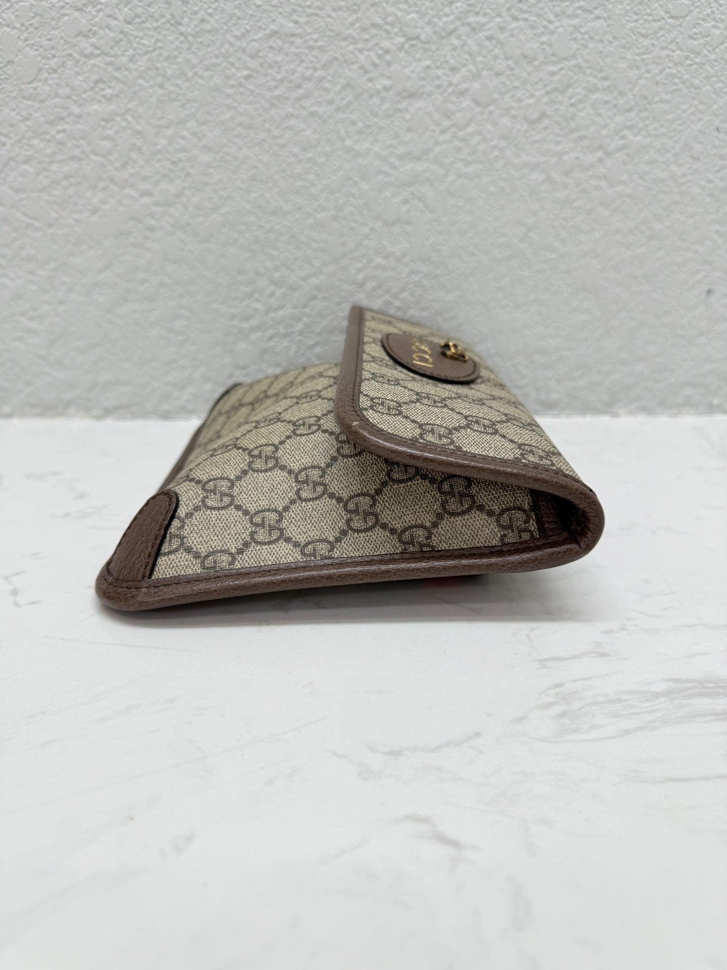 Gucci - GG Supreme Tiger Head Belt Bag - Coated canvas with leather trim - Brown - (small)