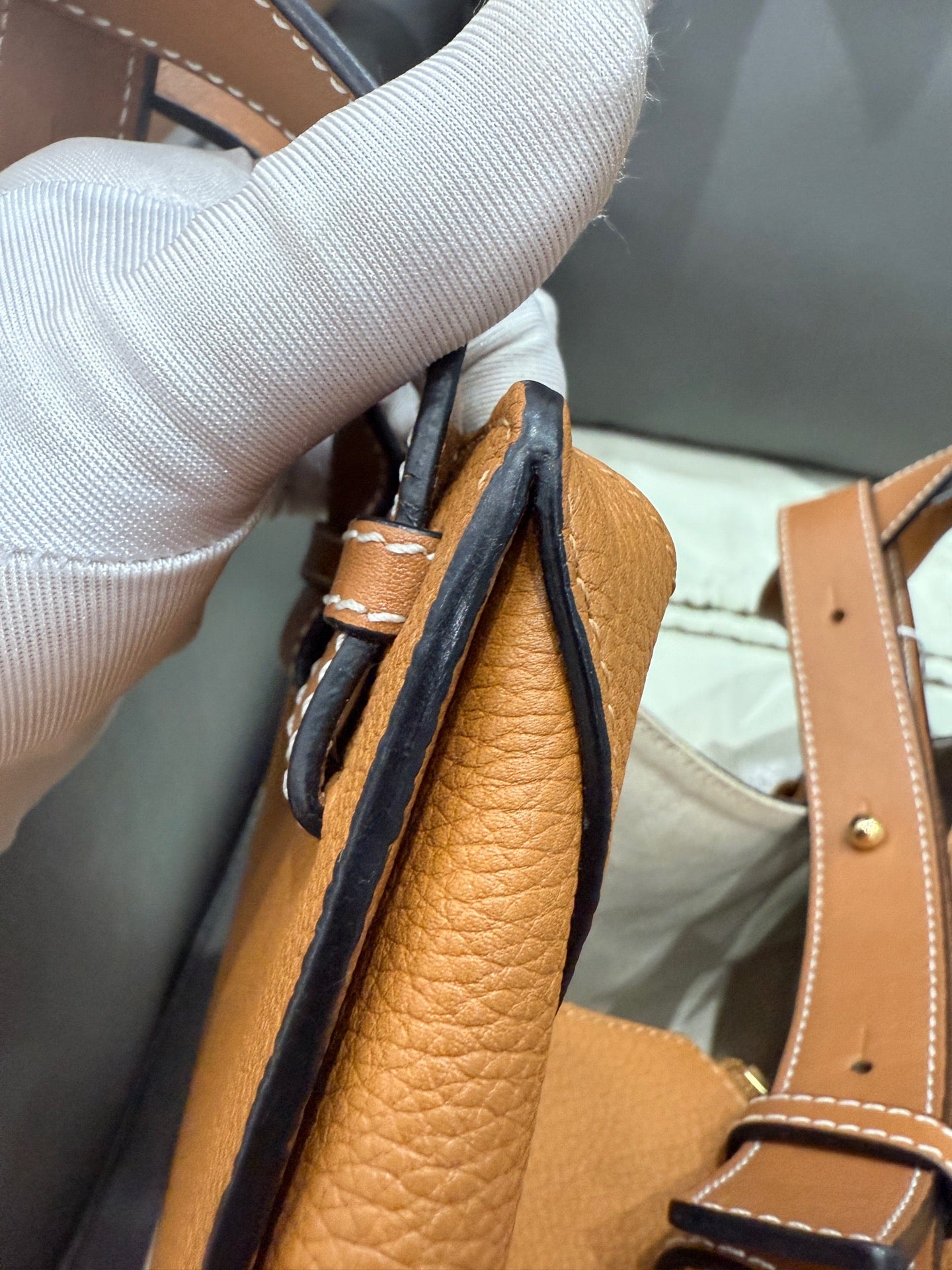 Loewe - Hammock Bag - Leather - Brown - (Medium)