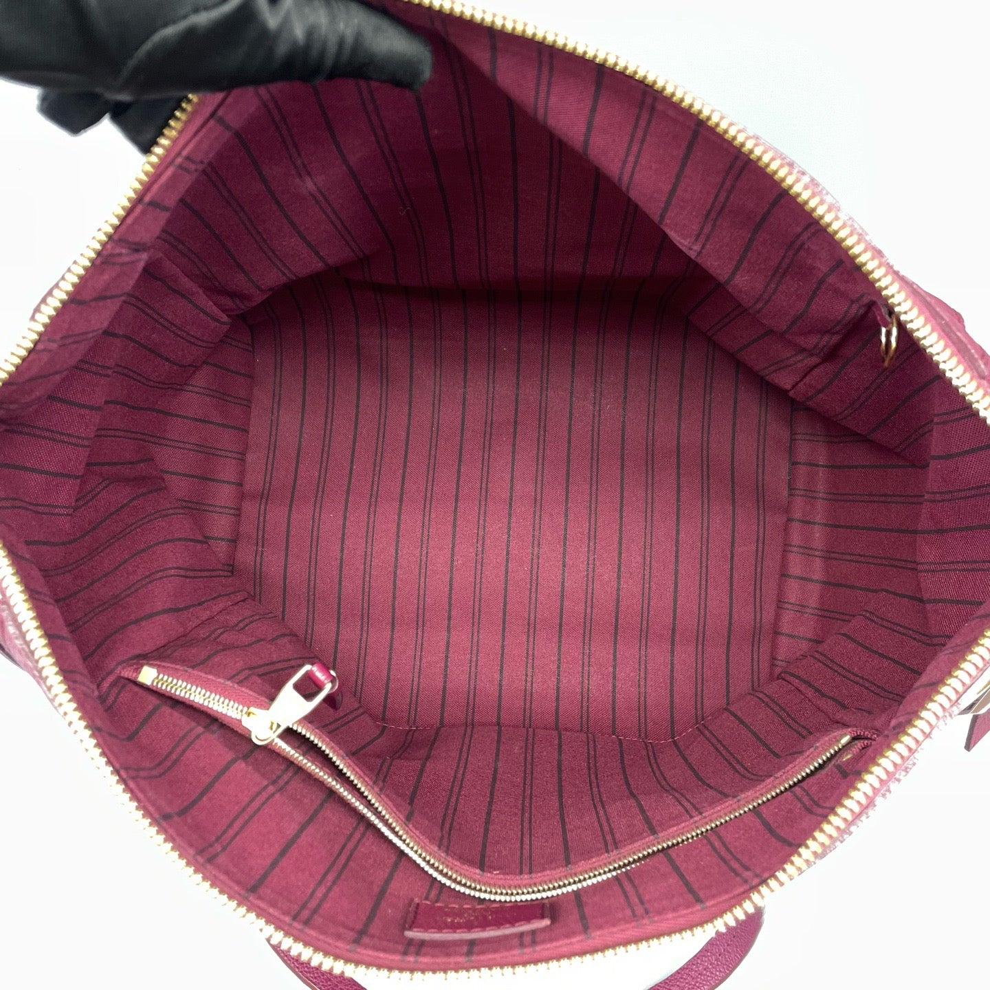 Louis Vuitton - Lumineuse GM - Empreinte leather - Burgundy - (Large)