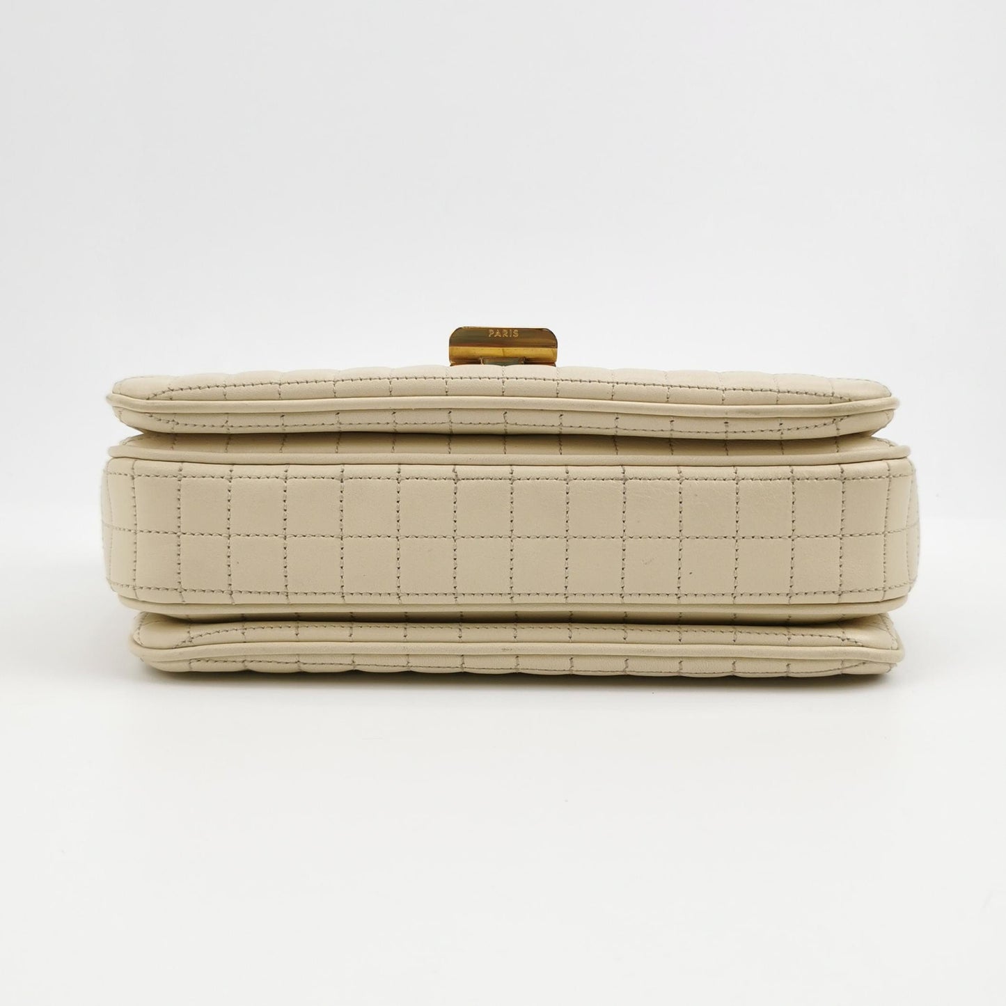 Celine - C Bag Quilted - Leather - Beige - (medium)
