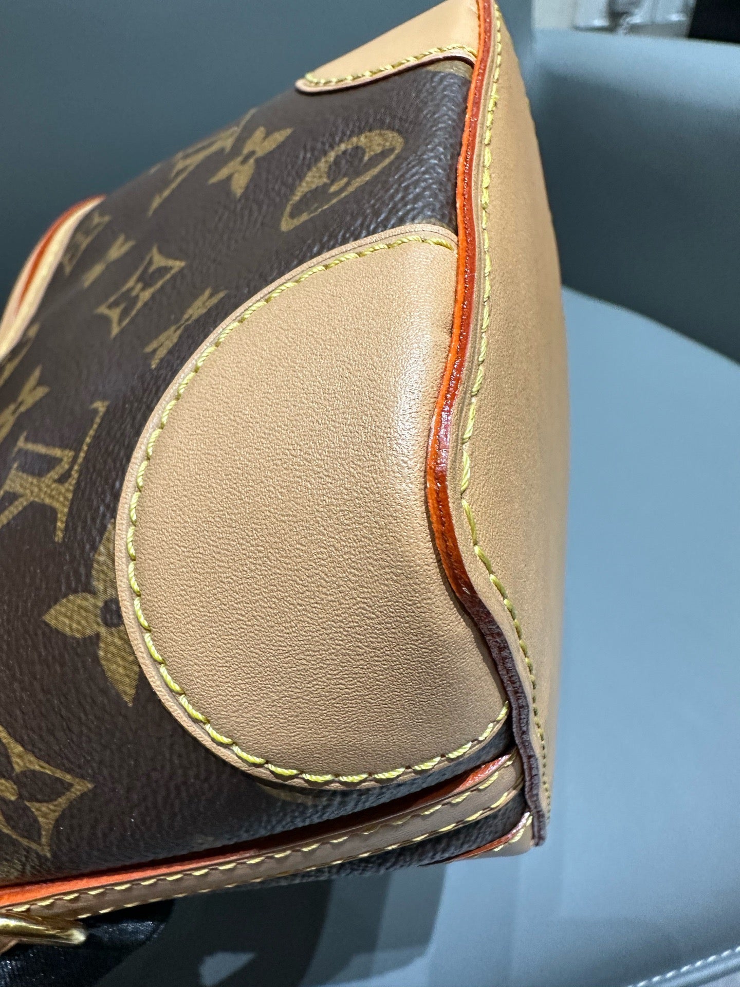 Louis Vuitton - Nano Noé - Monogram coated canvas, Vachetta leather - Brown - (Mini)