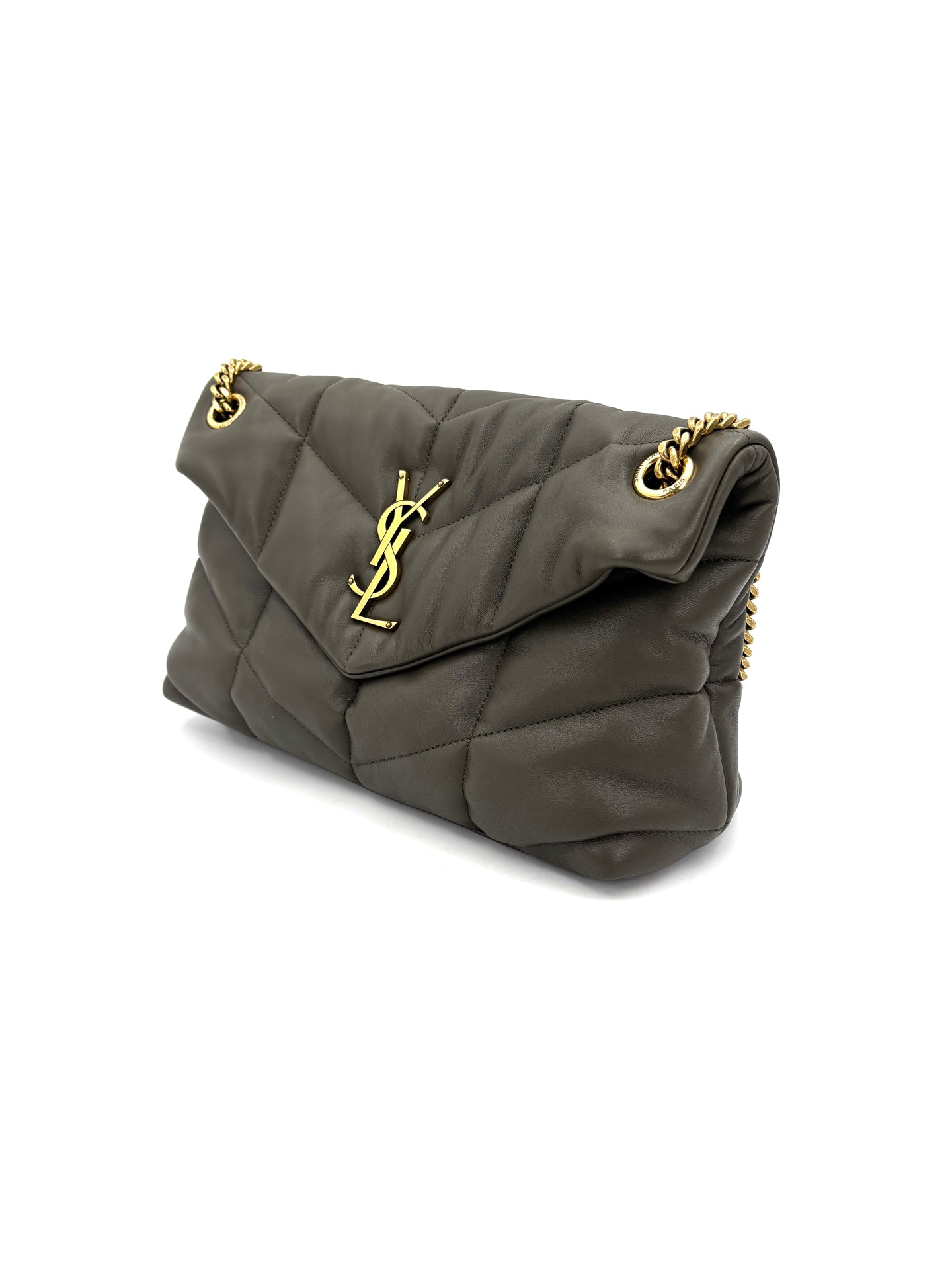 Saint Laurent - Puffer - Lambskin leather - Brown - (Medium)