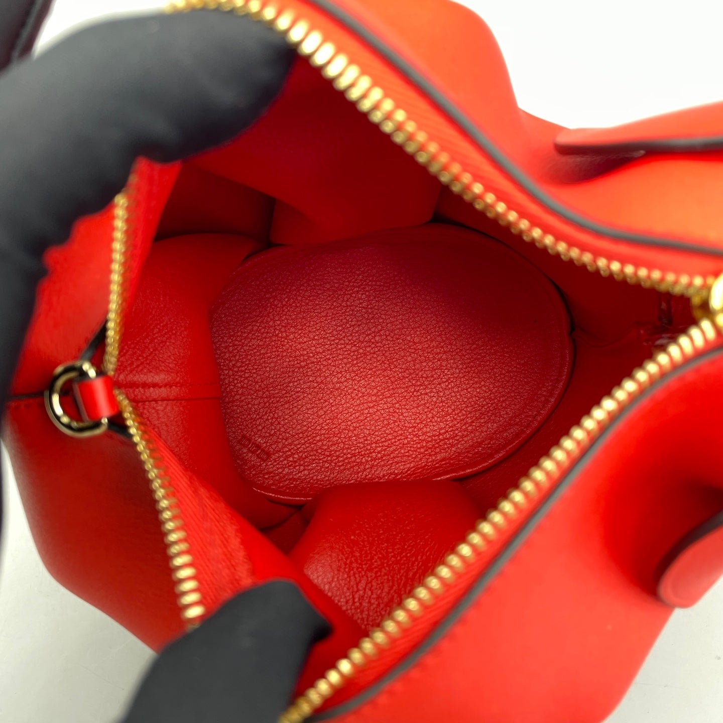 Loewe - Elephant Bag - Grained calfskin leather - Red - (mini)
