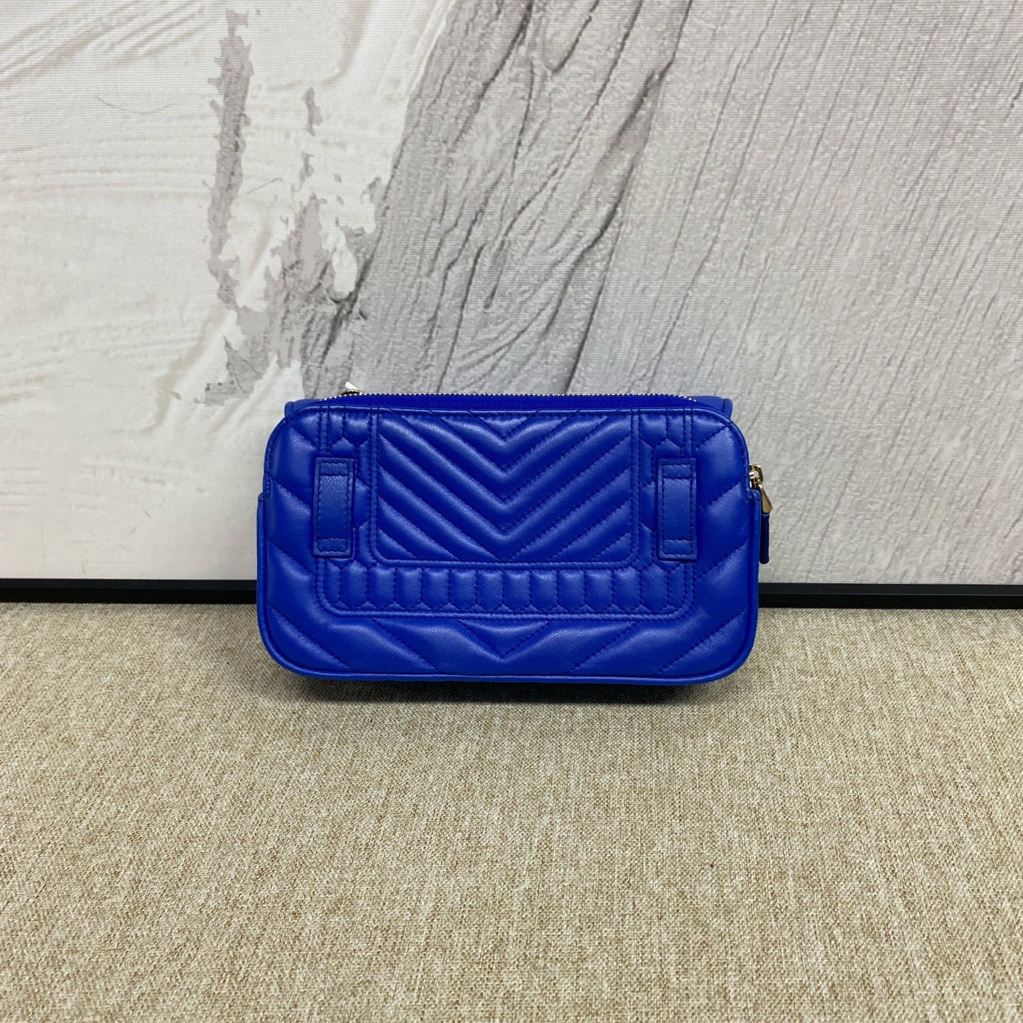 Bvlgari - Serpenti Forever Chain Pouch - Lambskin leather - Blue - (Mini)