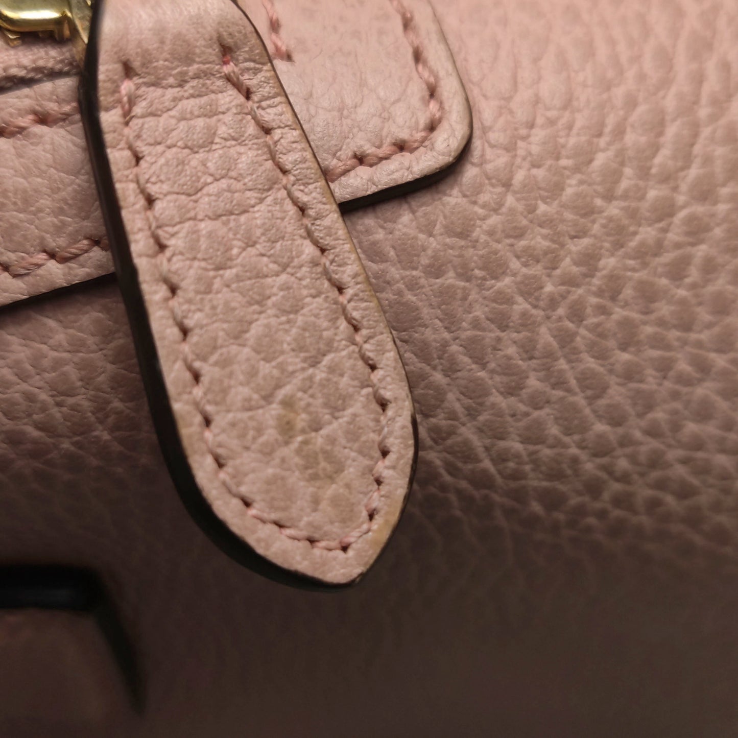Gucci - Micro Dome Bag - Grained leather - Pink - (Small)