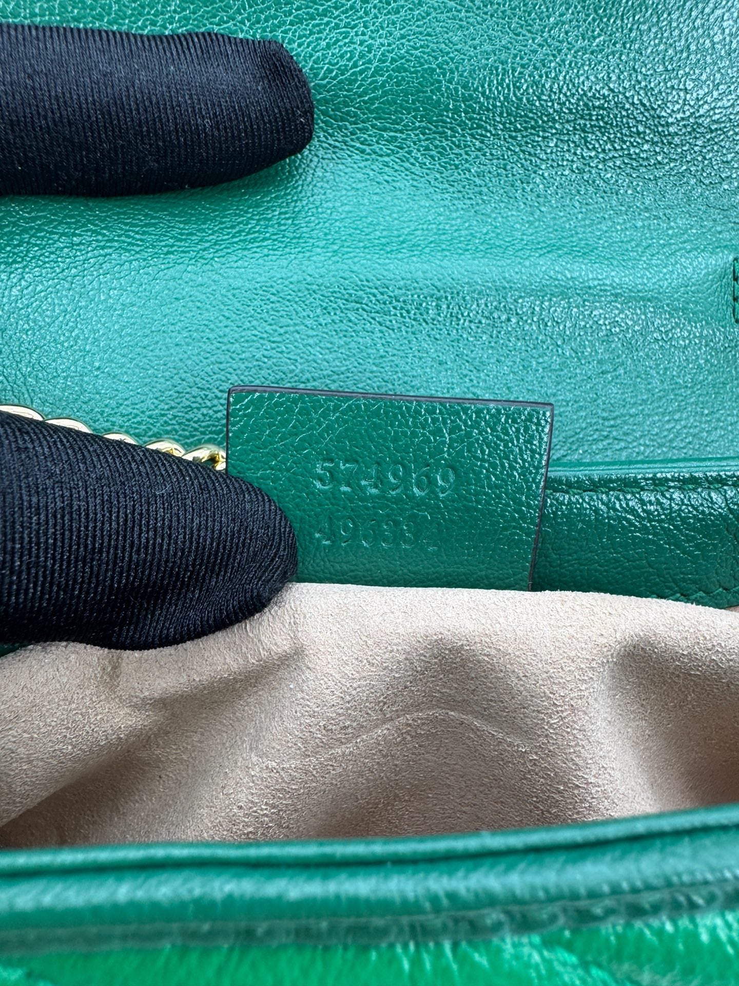 Gucci - GG Marmont Super Mini - Quilted leather - Green - (mini)