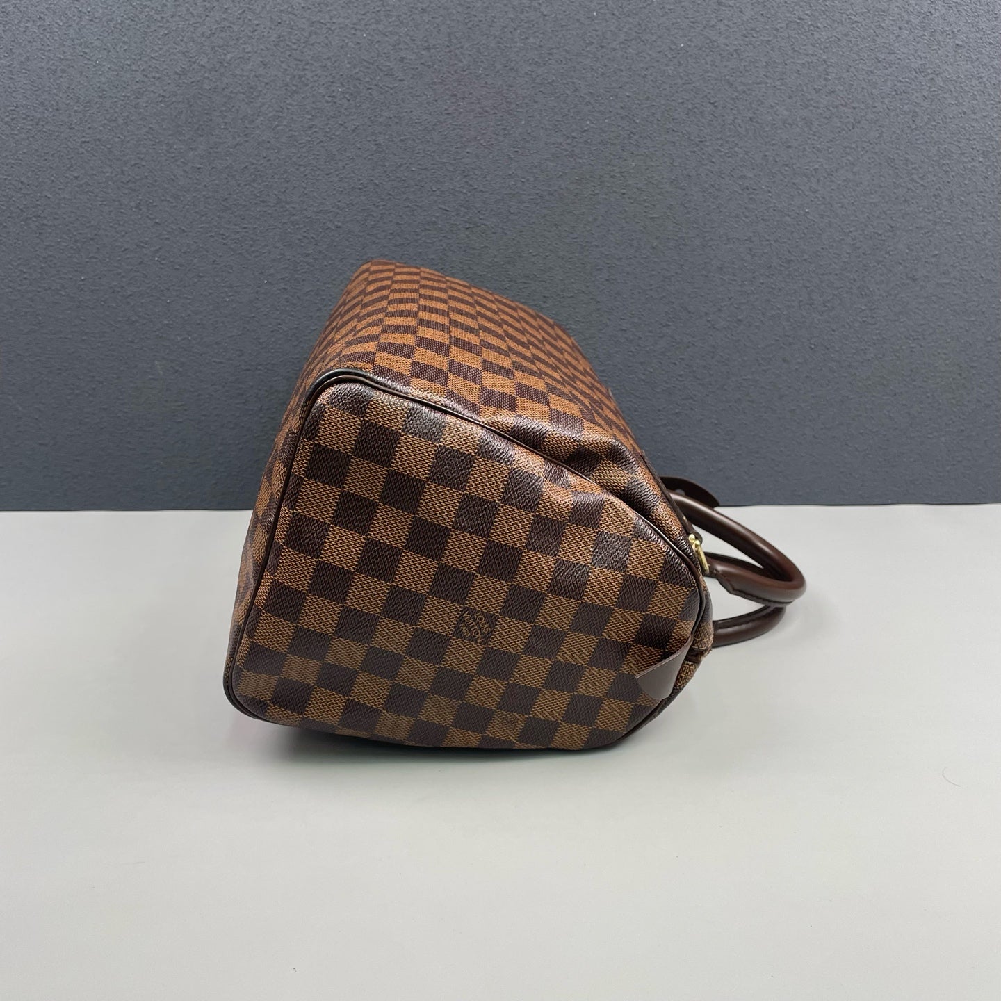 Louis Vuitton - Speedy 30 - Damier Ebene coated canvas with leather trim - Brown - (Medium)
