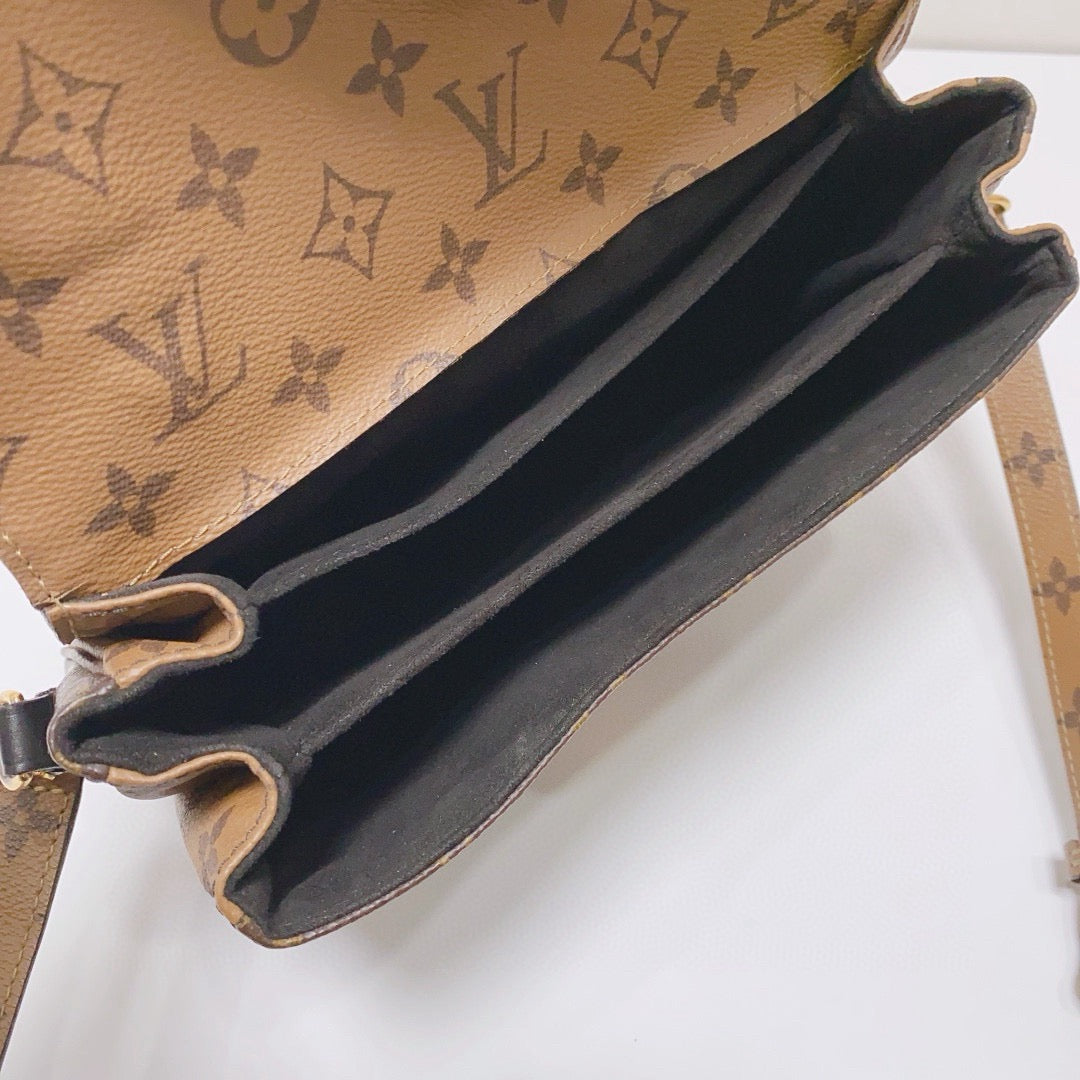 Louis Vuitton - Pochette Metis - Monogram coated canvas with leather trim - Brown - (Medium)