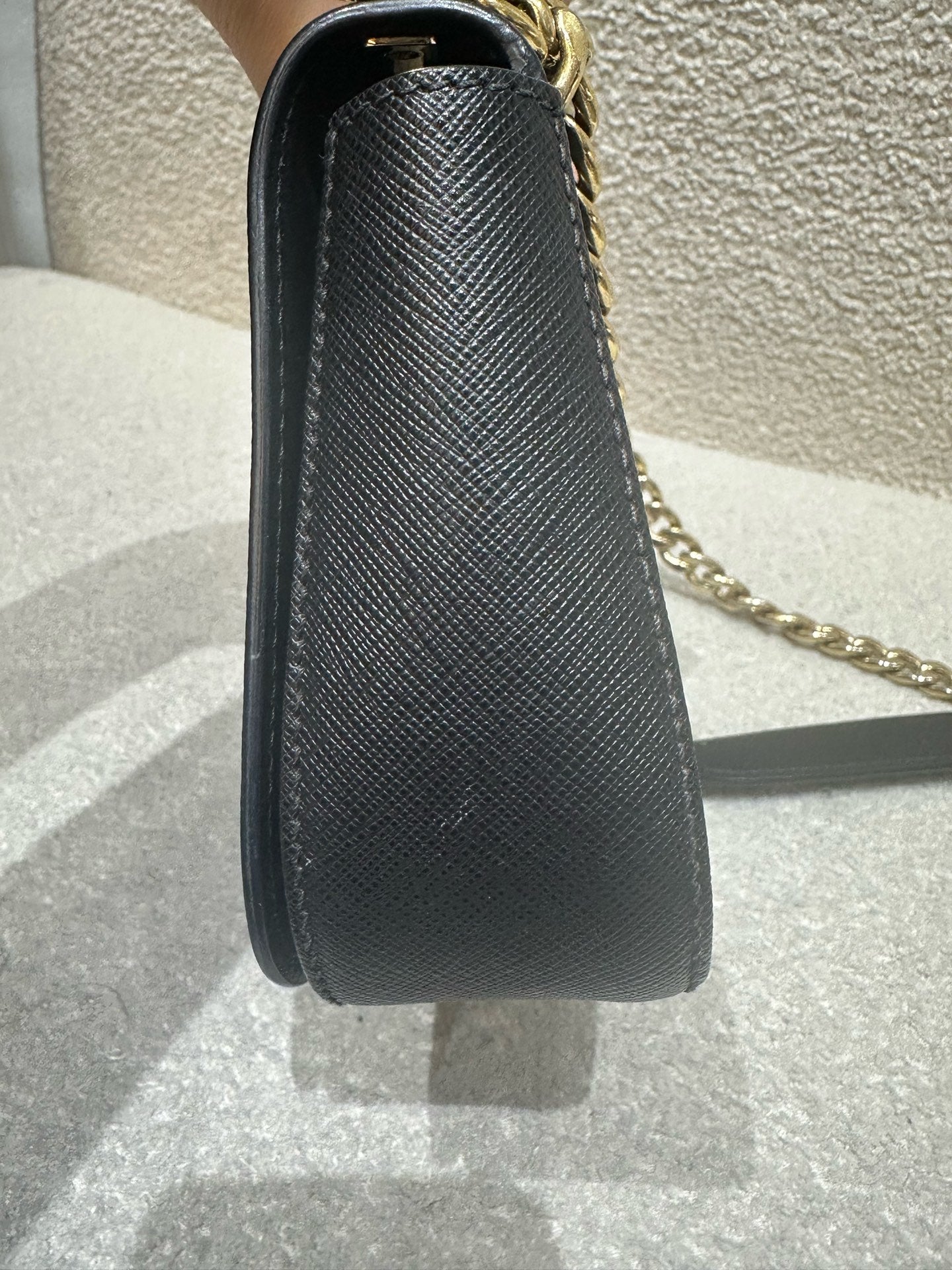 Prada - Sidonie (1BD219) - Saffiano calfskin leather - Black - (Mini)