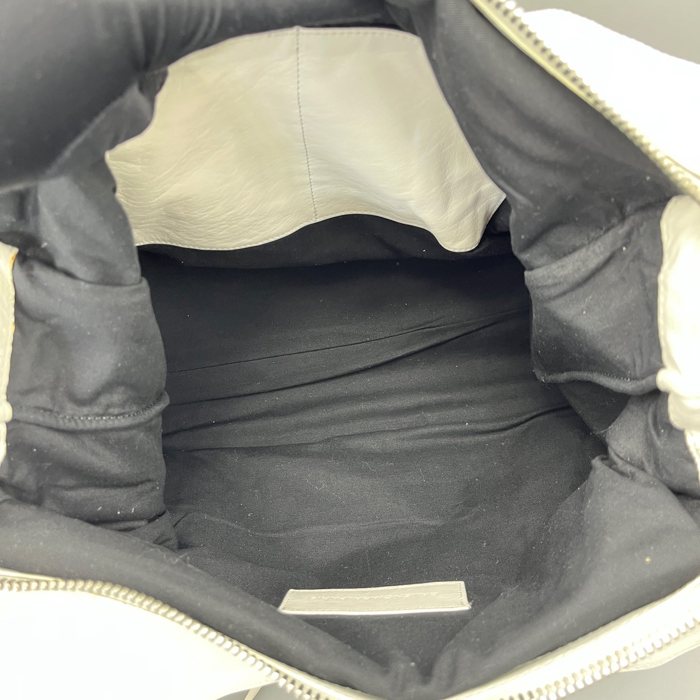 Balenciaga - Motorcycle Bag - Lambskin leather - White - (Large)