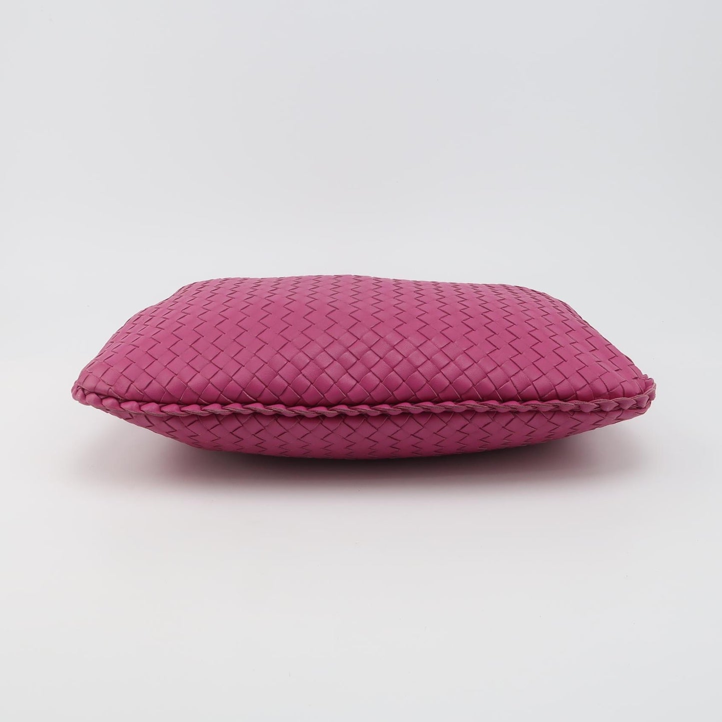 Bottega Veneta - Intrecciato Hobo Bag 367639-V0016 - Lambskin leather - Pink - (medium)