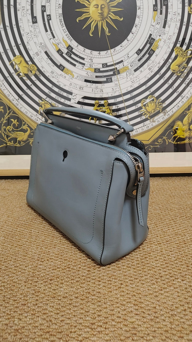 Fendi - Dotcom - Leather - Blue - (Medium)