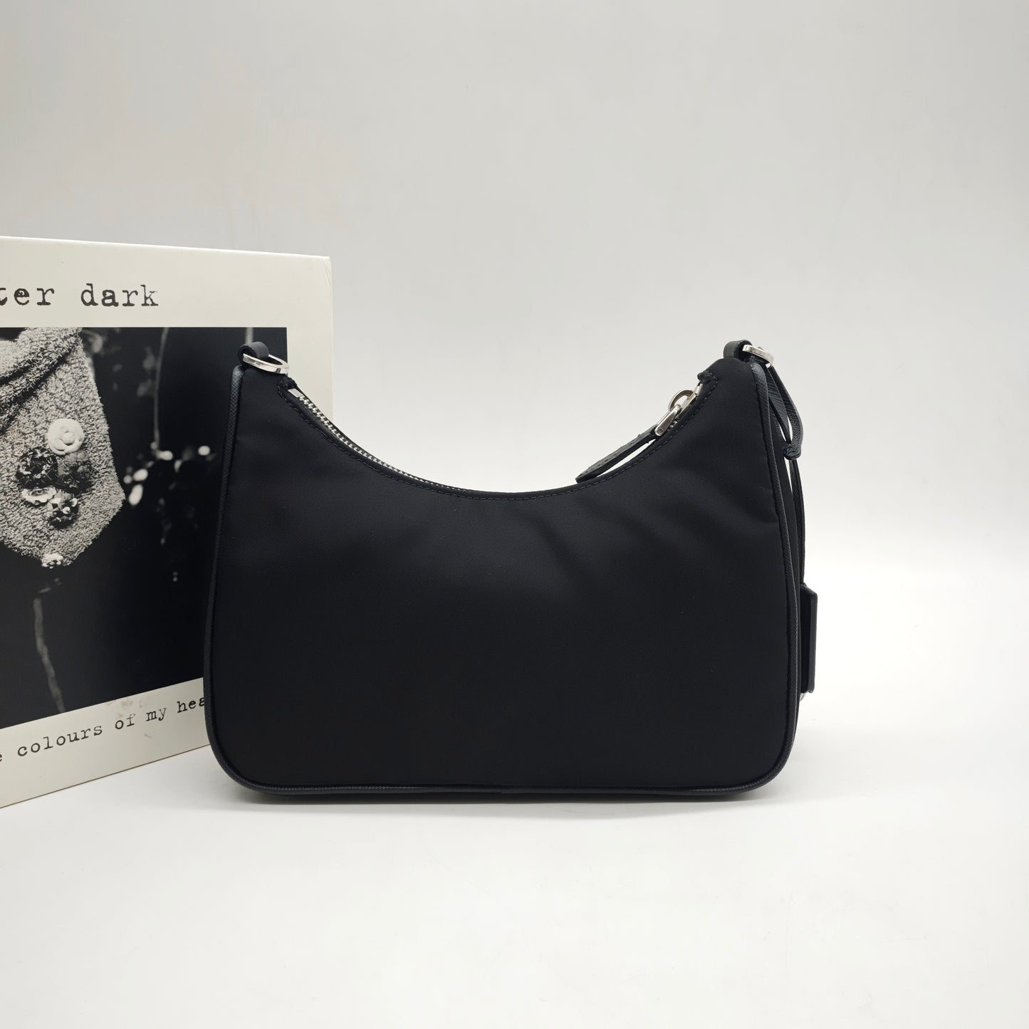 Prada - Re-Edition 2005 Hobo - Re-Nylon (Polyamide) and Saffiano leather trim - Black - (Small)