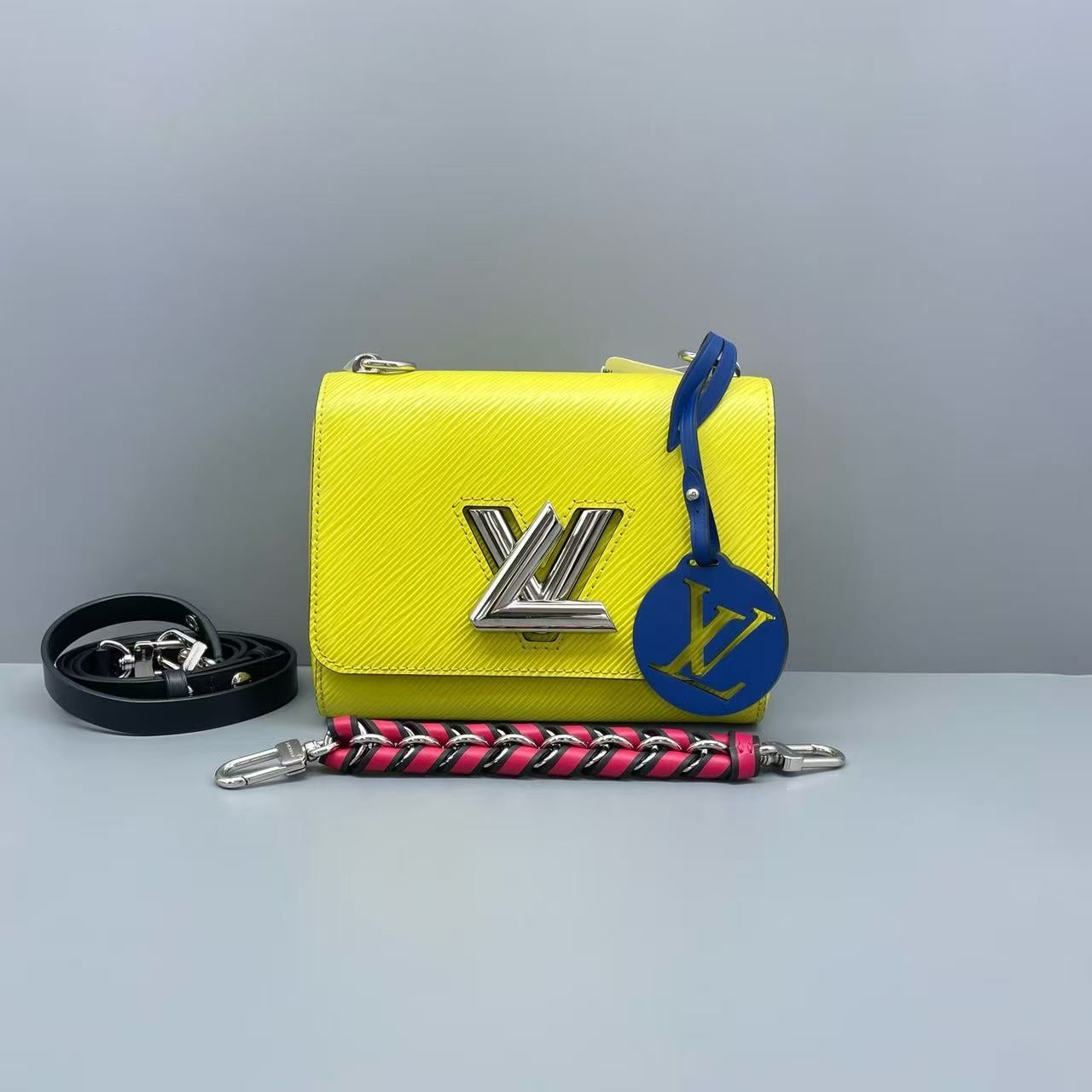 Louis Vuitton - Twist PM - Epi leather - Yellow with Silver-Tone Hardware - (mini)