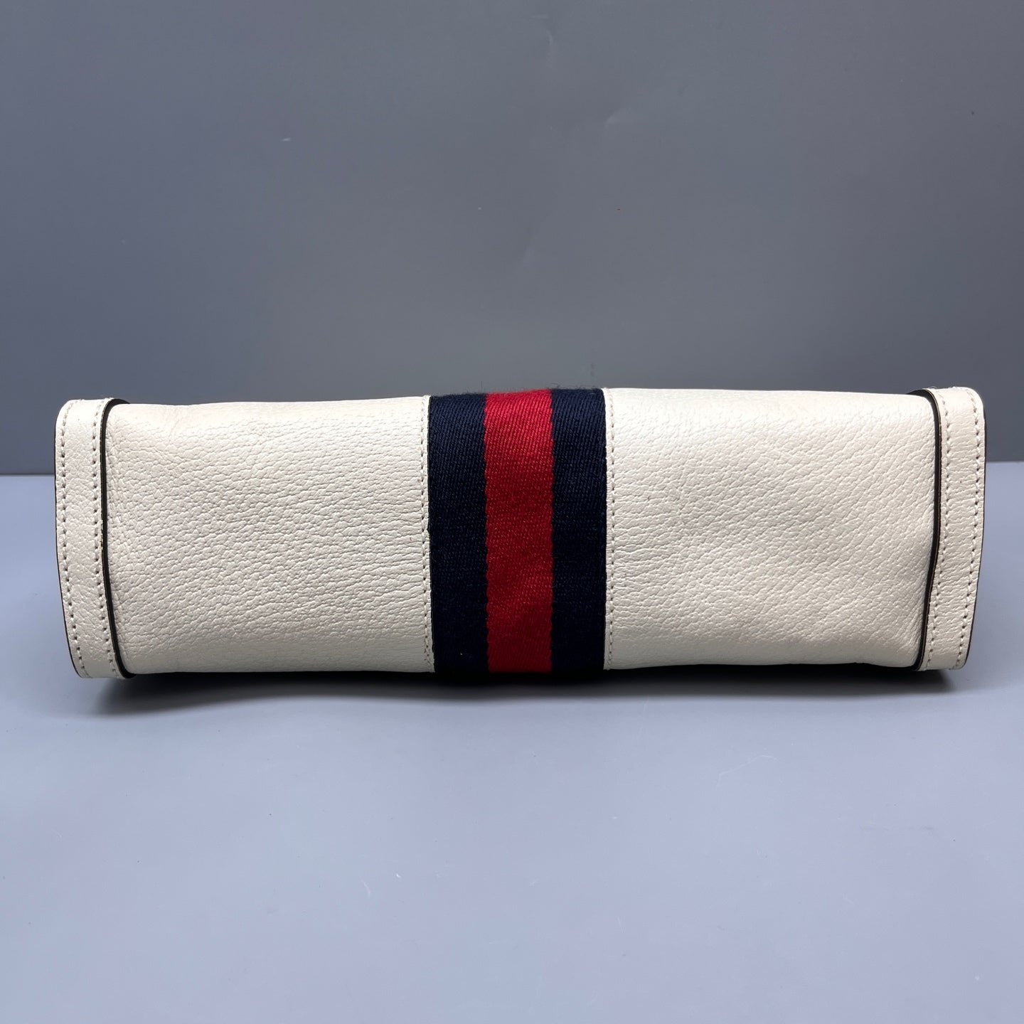 Gucci - Ophidia Shoulder Bag - Grained leather - White - (Medium)