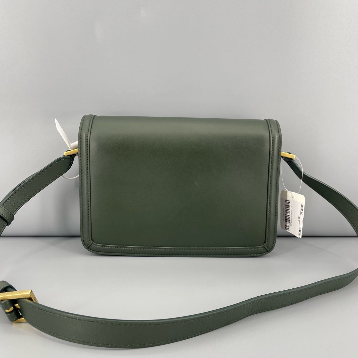 Saint Laurent - Cassandra - Leather - Green - (medium)