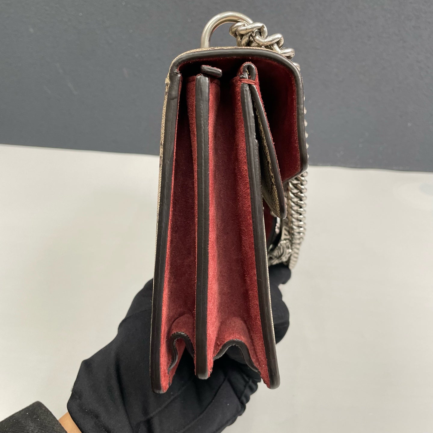 Gucci - Dionysus Small Shoulder Bag - GG Supreme canvas with suede and leather trim - Multicolour - (Small)