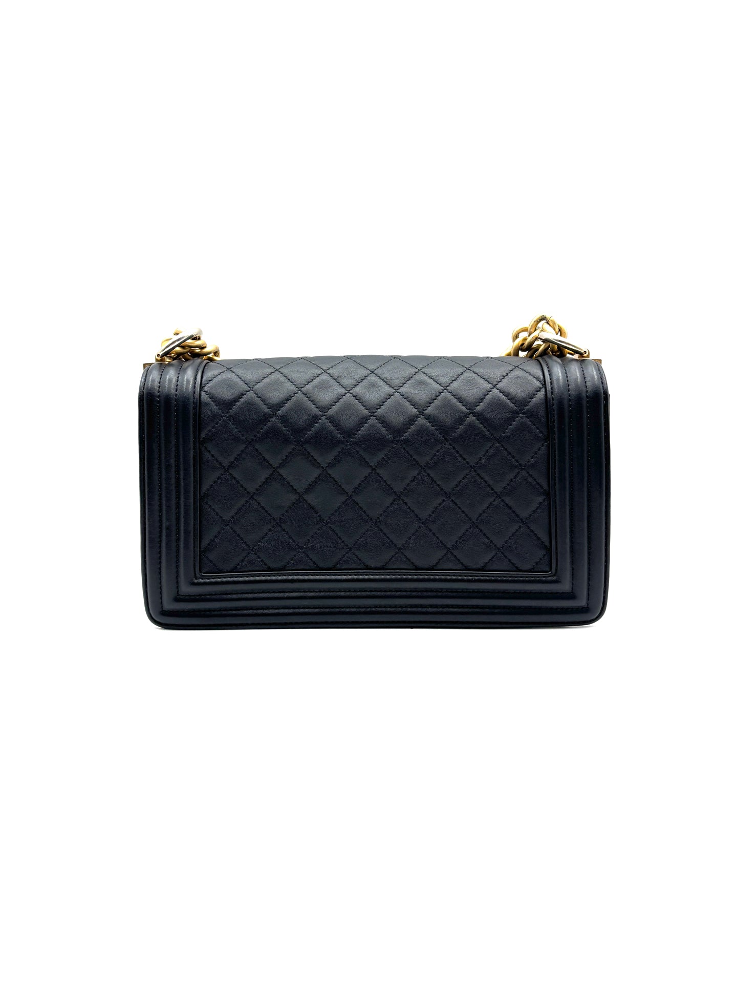 Chanel - Boy Chanel Flap Bag - Leather - Black - (medium)
