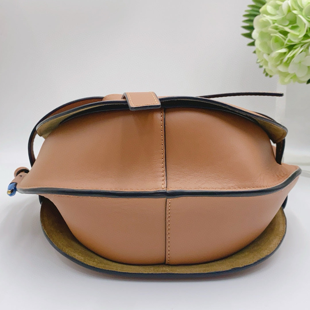 Loewe - Gate Small Dual Bag - Leather - Brown - (Mini)