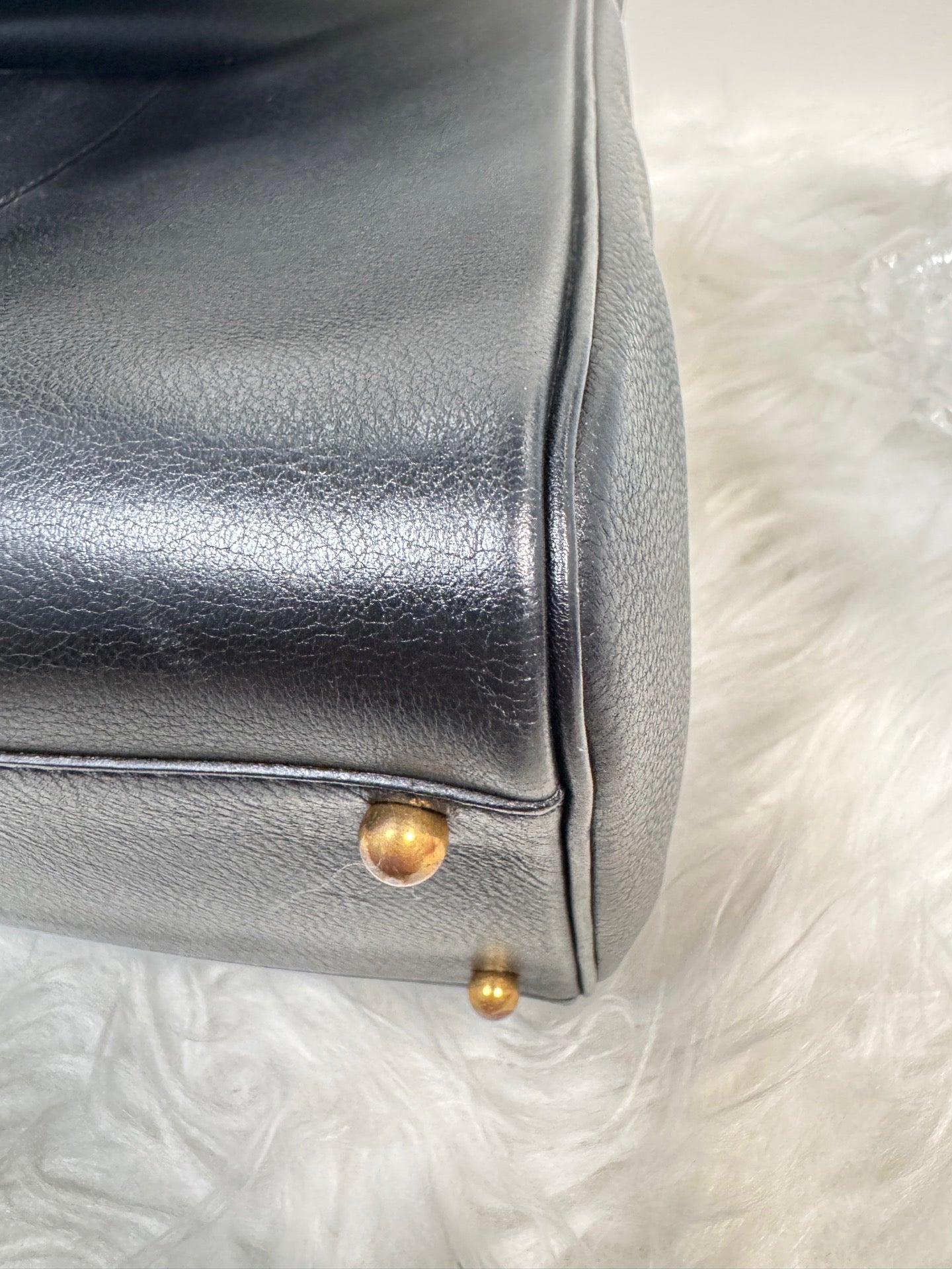 Delvaux - Brilliant - Cowhide leather - Black - (medium)