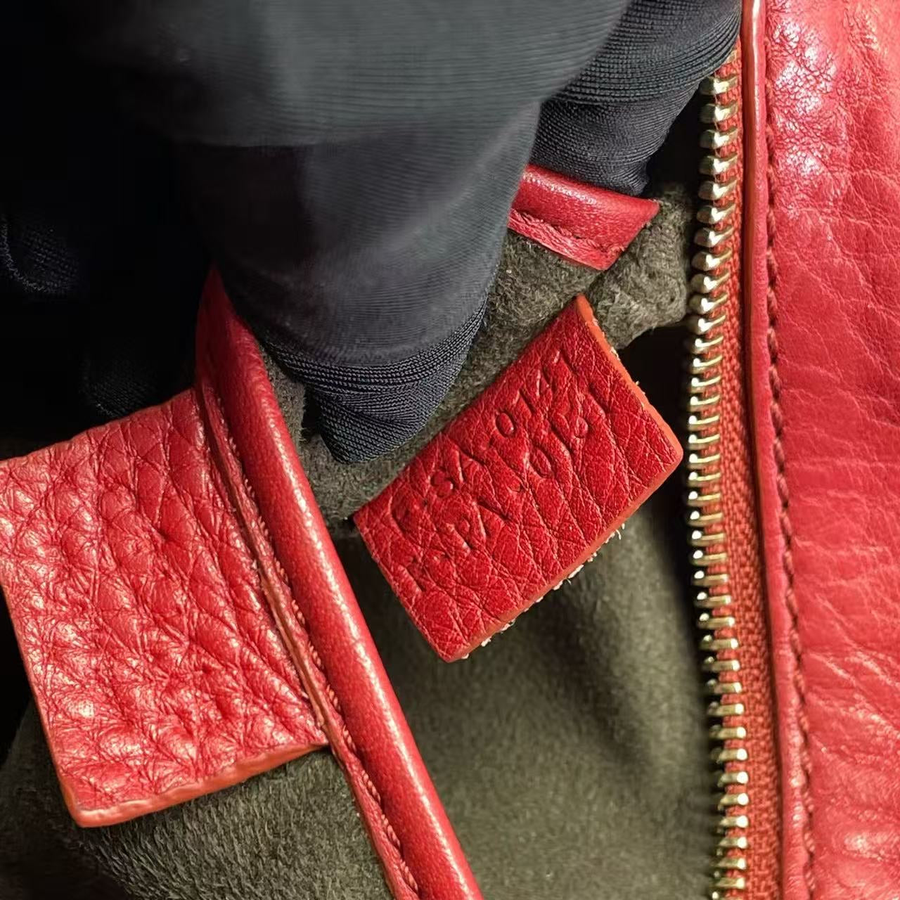 Celine - Luggage Nano - Grained calfskin leather - Red - (mini)