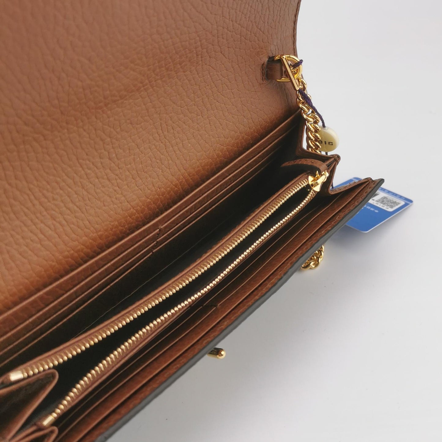 Gucci - Jackie 1961 WOC - Denim with leather trim - Blue - (mini)