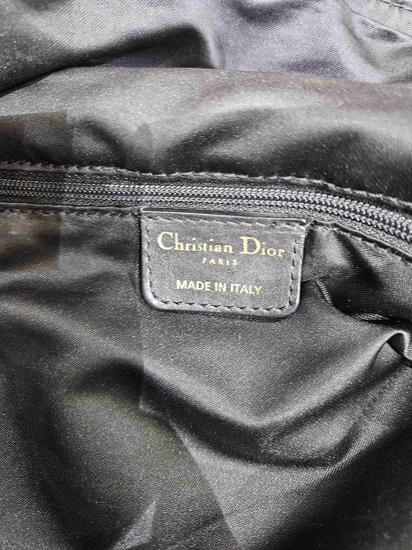 Dior - Petal Shoulder Bag - Leather - Black - (large)