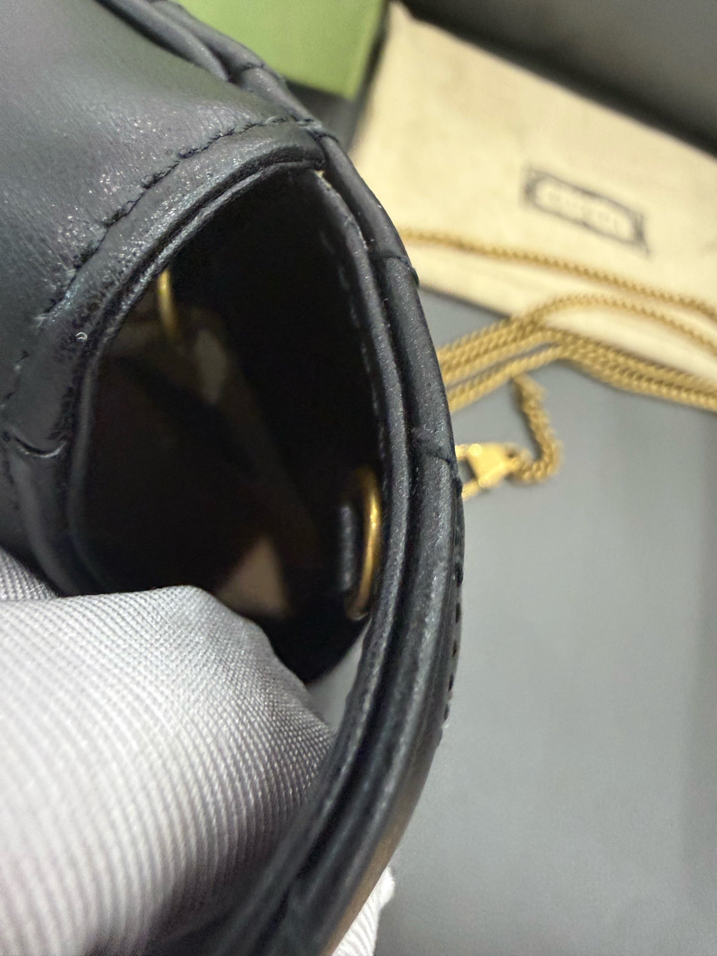 Gucci - Marmont Super Mini - Leather - Black - (mini)