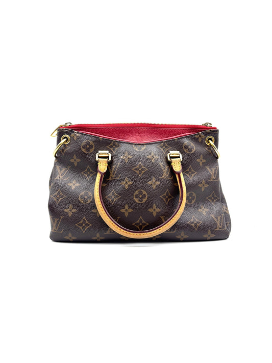 Louis Vuitton - Pallas BB - Monogram canvas with leather trim - Brown - (Small)